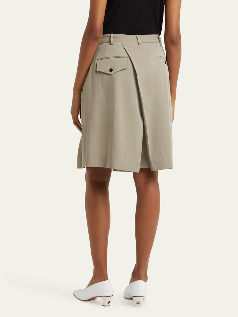 SETCHU Hakama Pleated Wool Shorts outlook