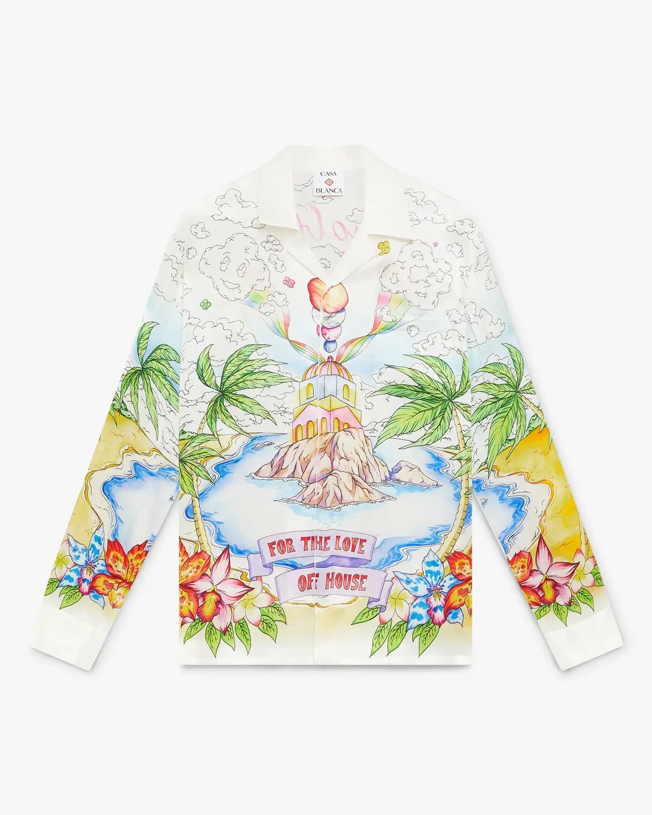 Better Days Long Sleeve Silk Shirt - 1