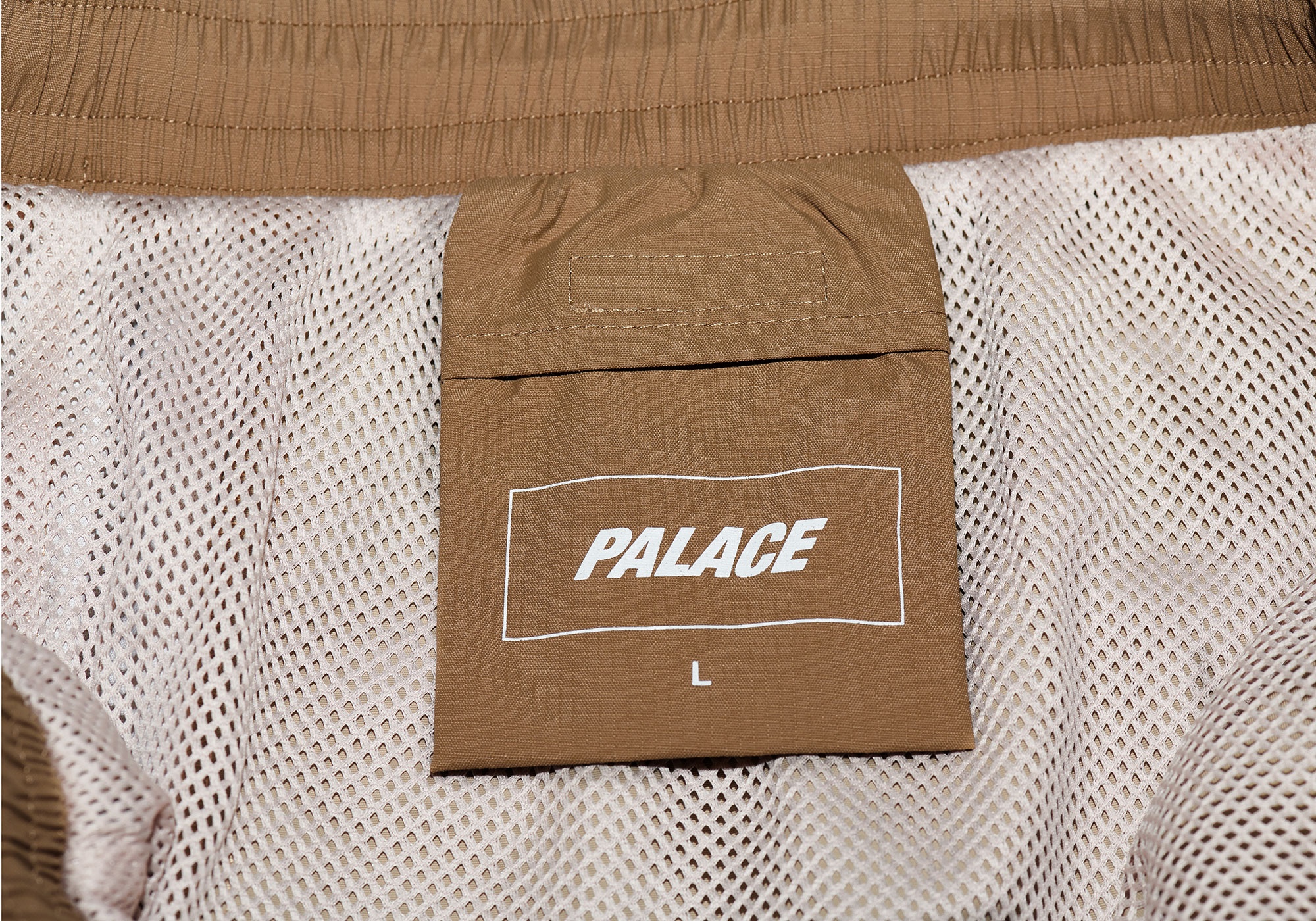 TYPO-WAVE SHELL JOGGERS TAN - 8