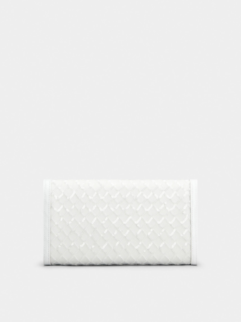 Efflorescence Clutch with sequins 3