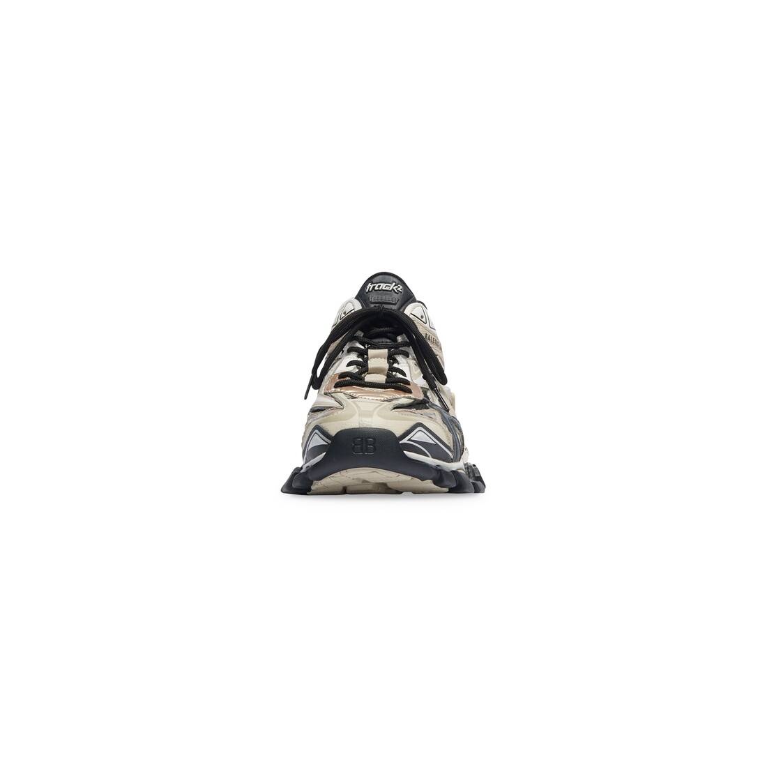 Men's Track.2 Sneaker in Beige/black - 2