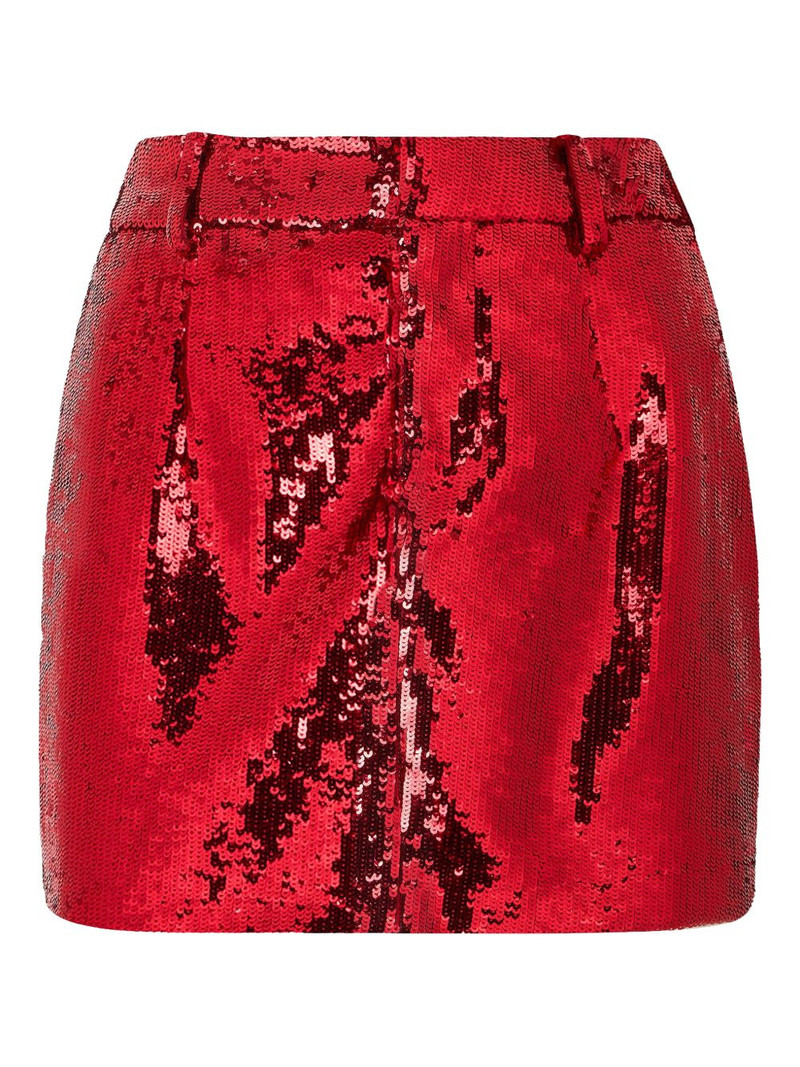 sequin mini skirt 1