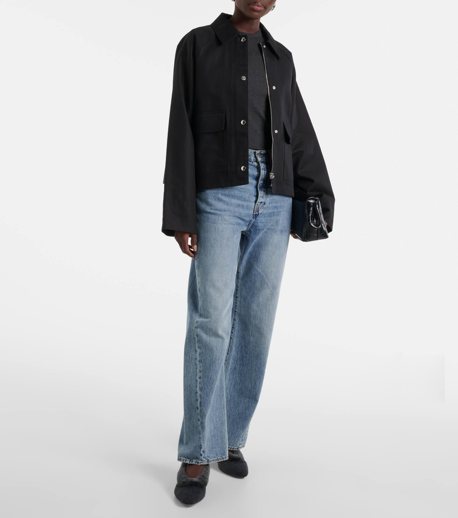 Shearling-lined ballet flats - 3