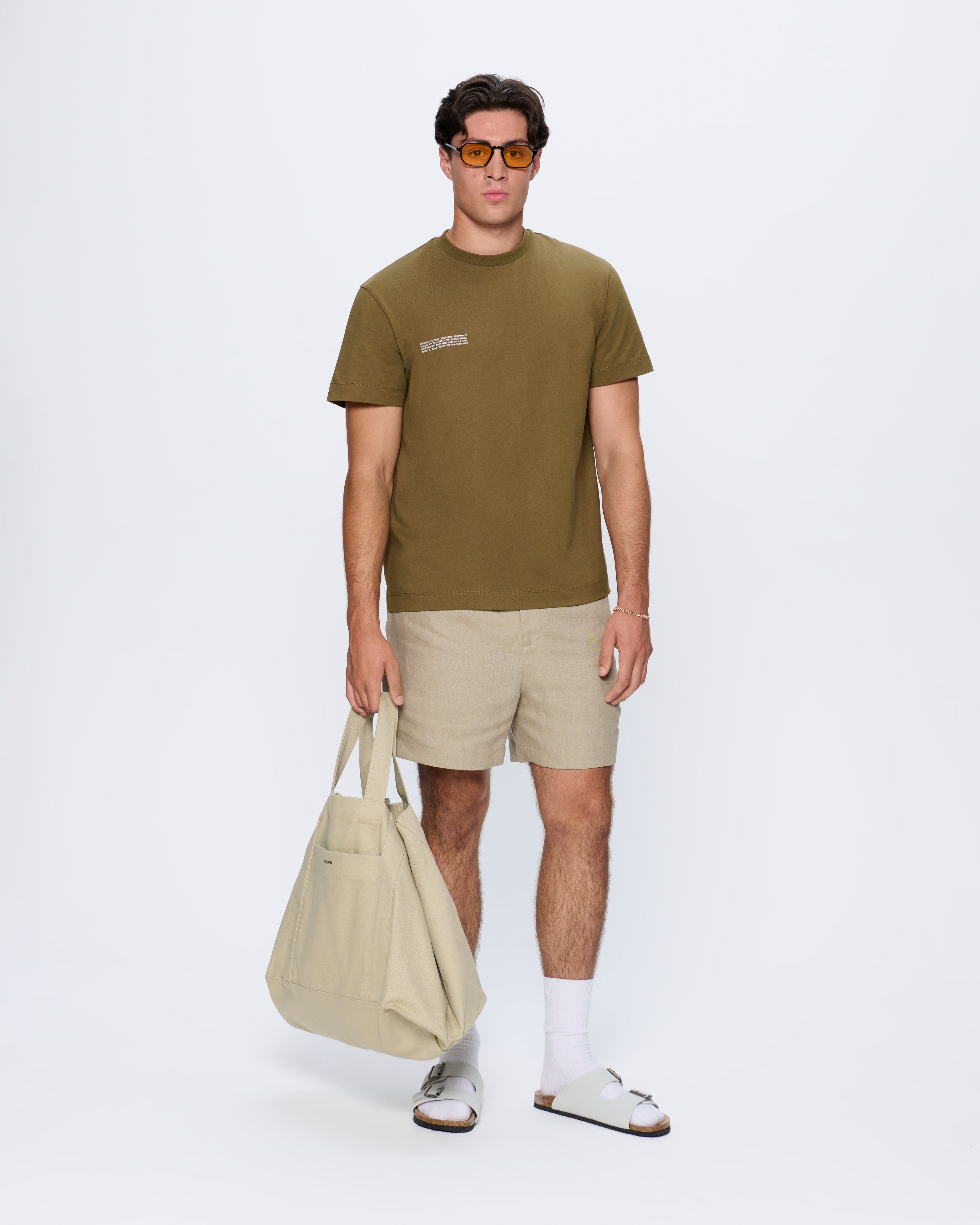 Mens 365 Midweight T-shirt - Soil Brown - 3