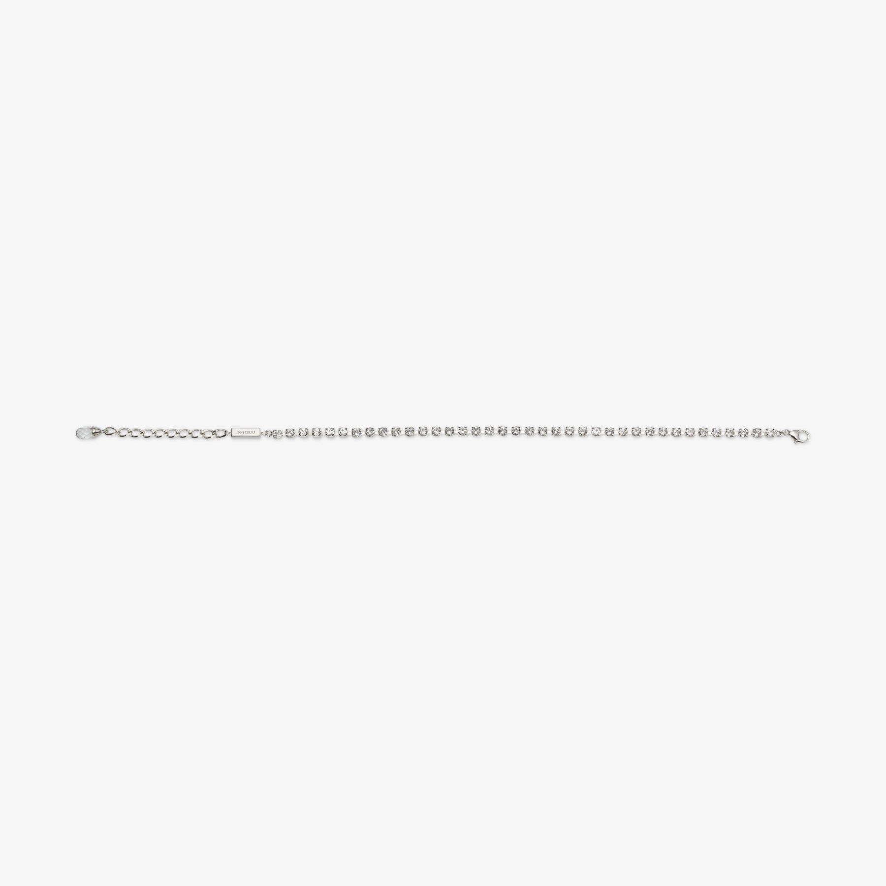 Saeda Anklet
Silver-Finish Metal Anklet with Crystal - 4