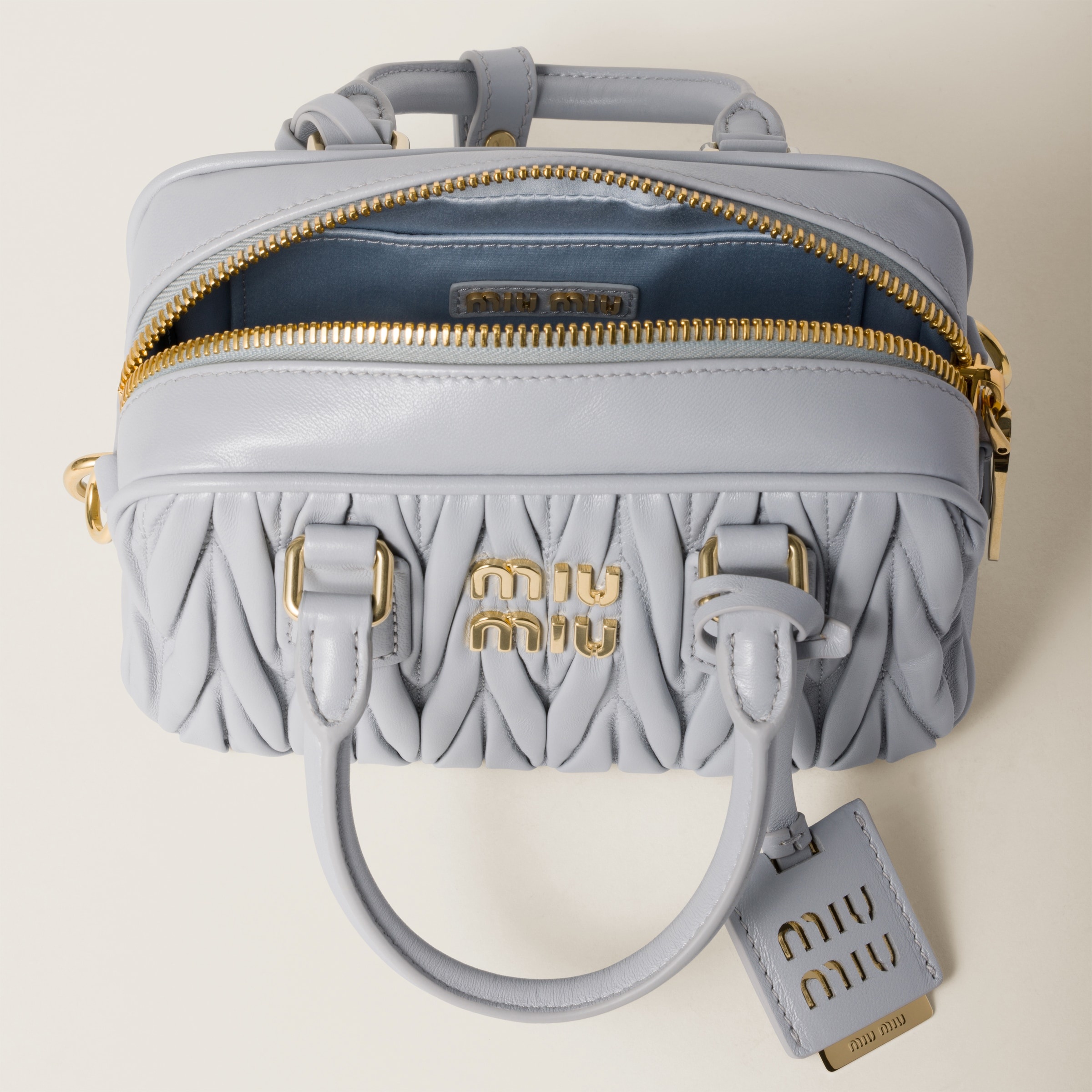Arcadie Matelassé nappa leather bag - 4