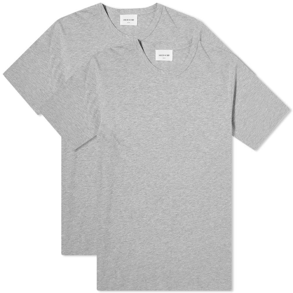 Wood Wood Allan Crew Tee - 2 Pack - 1