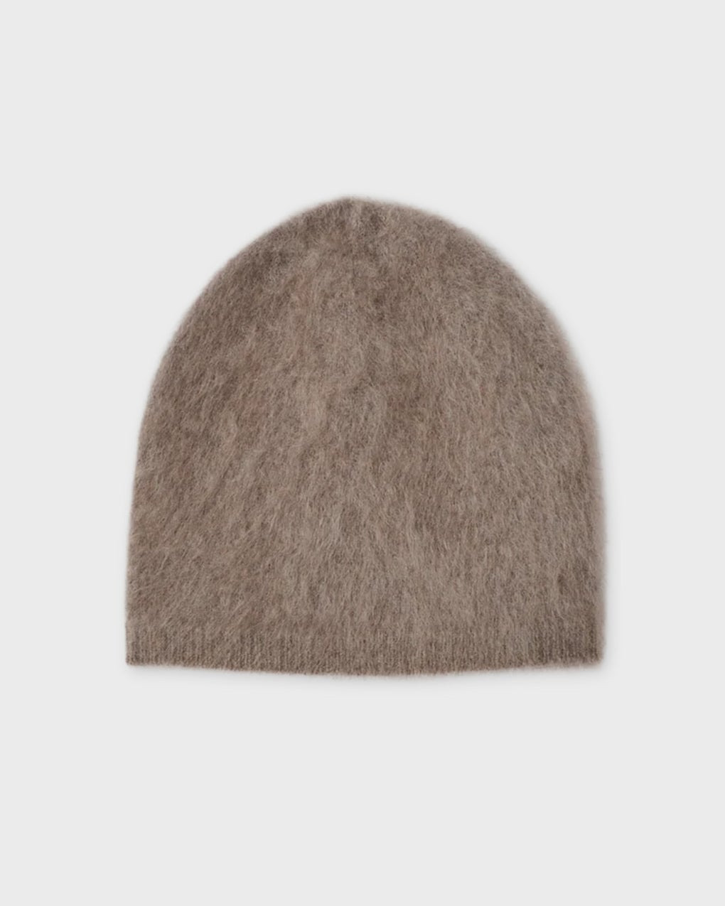Brushed Beanie Cashmere  Brown ONESIZE - 1