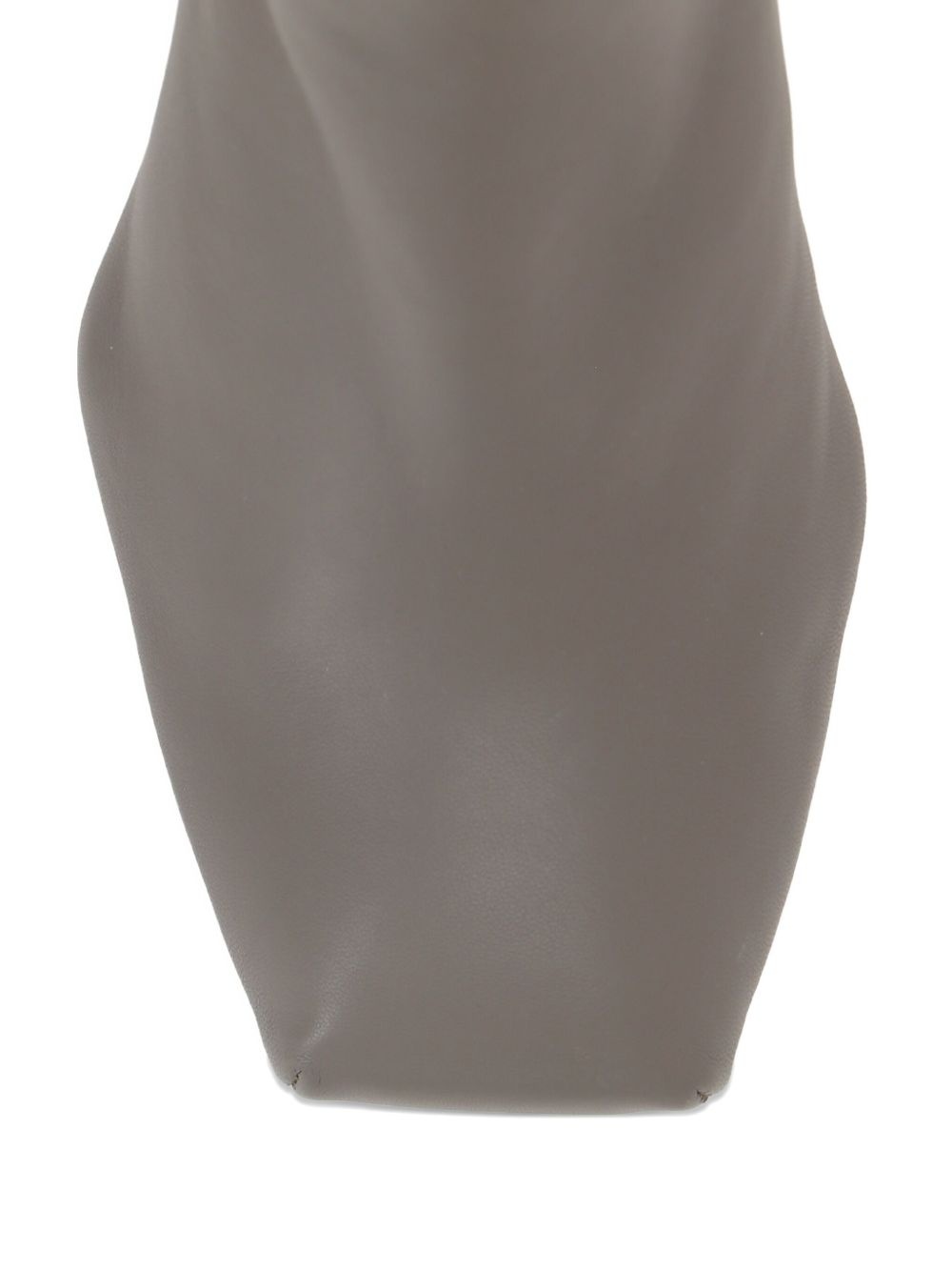 80MM square-toe zip boots - 4
