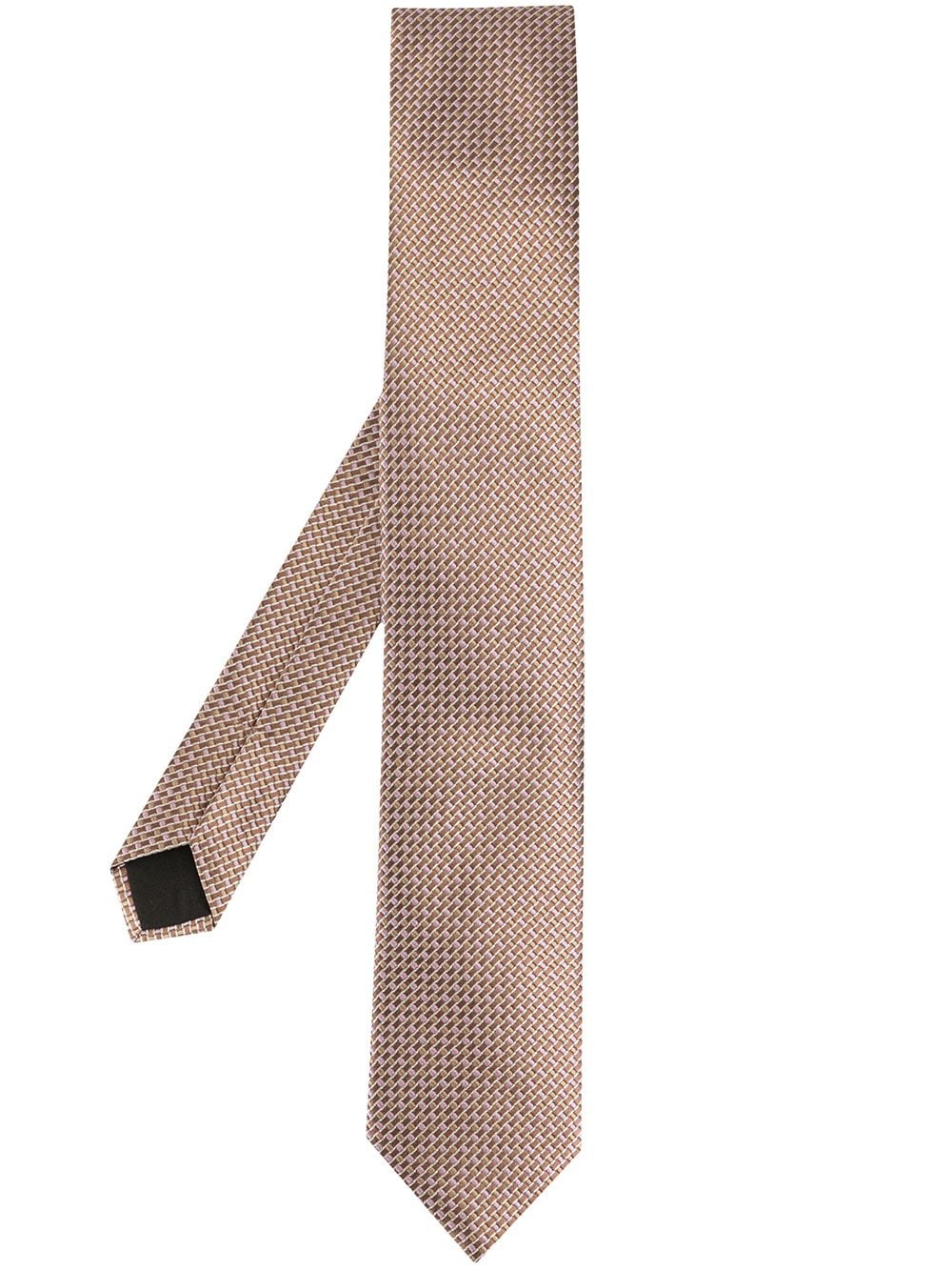 jacquard tie - 1