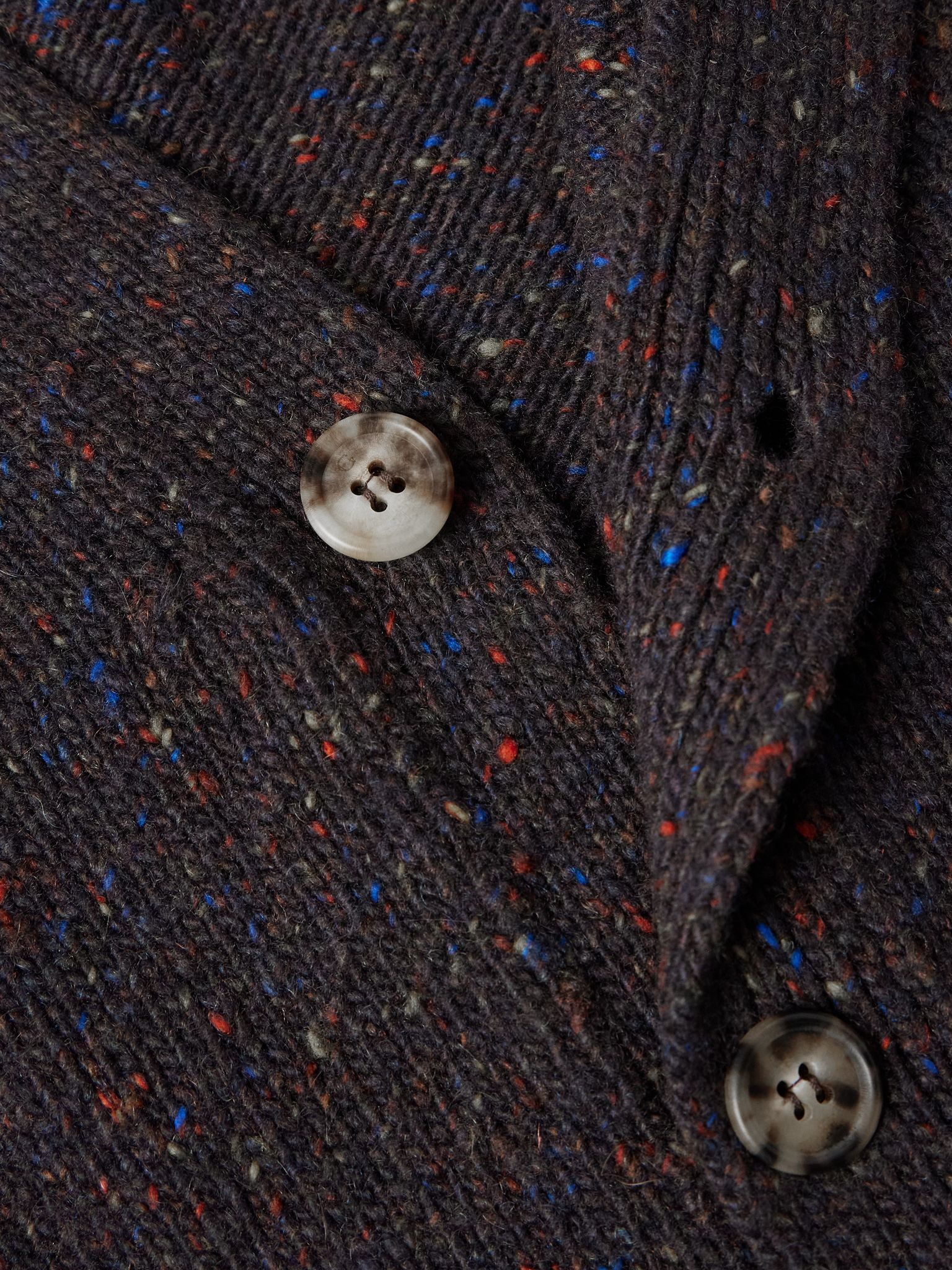 Ailis Cashmere Cardigan Charcoal - 4
