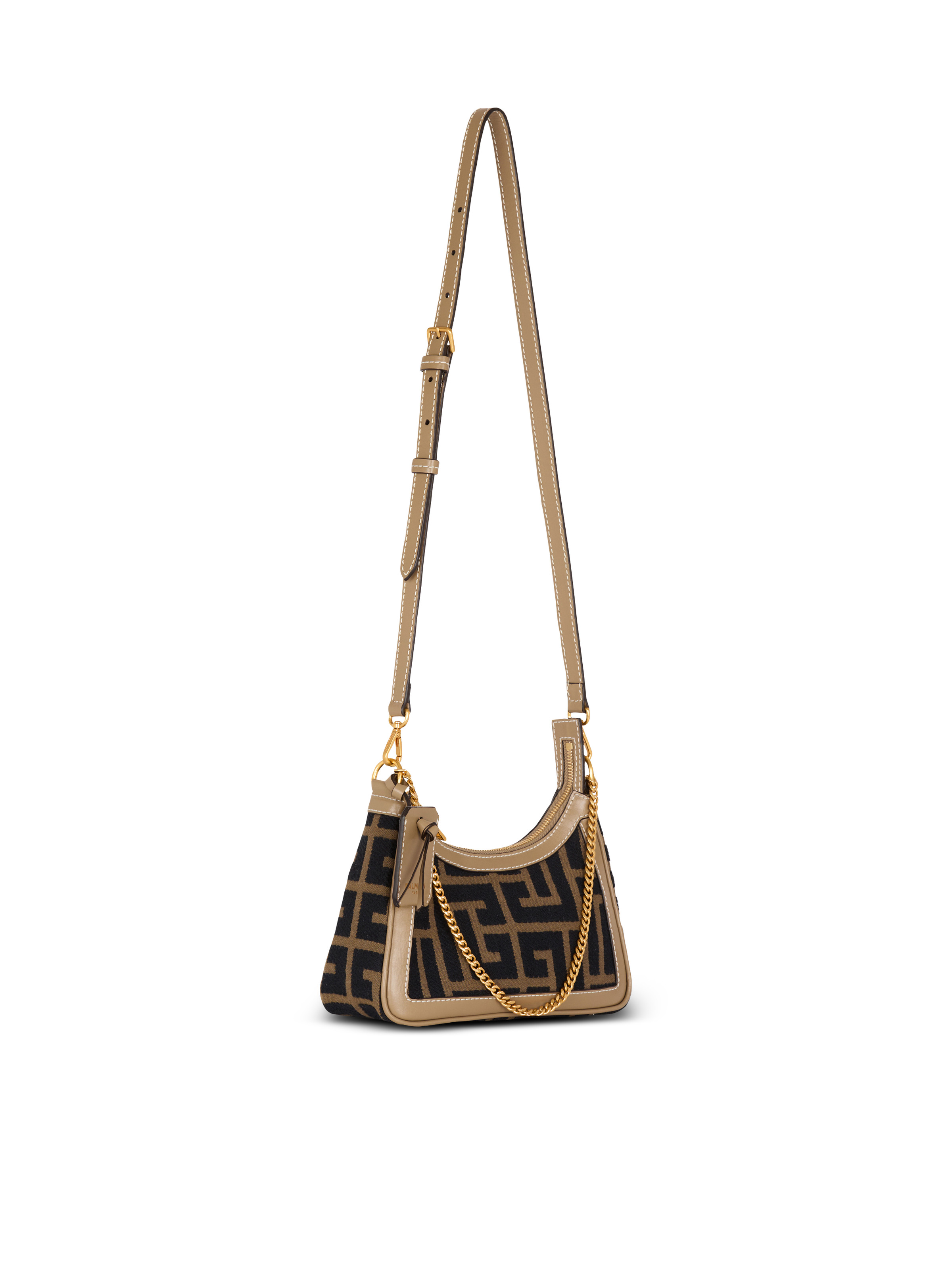 B-Army Shoulder bag in PB Labyrinth jacquard - 3