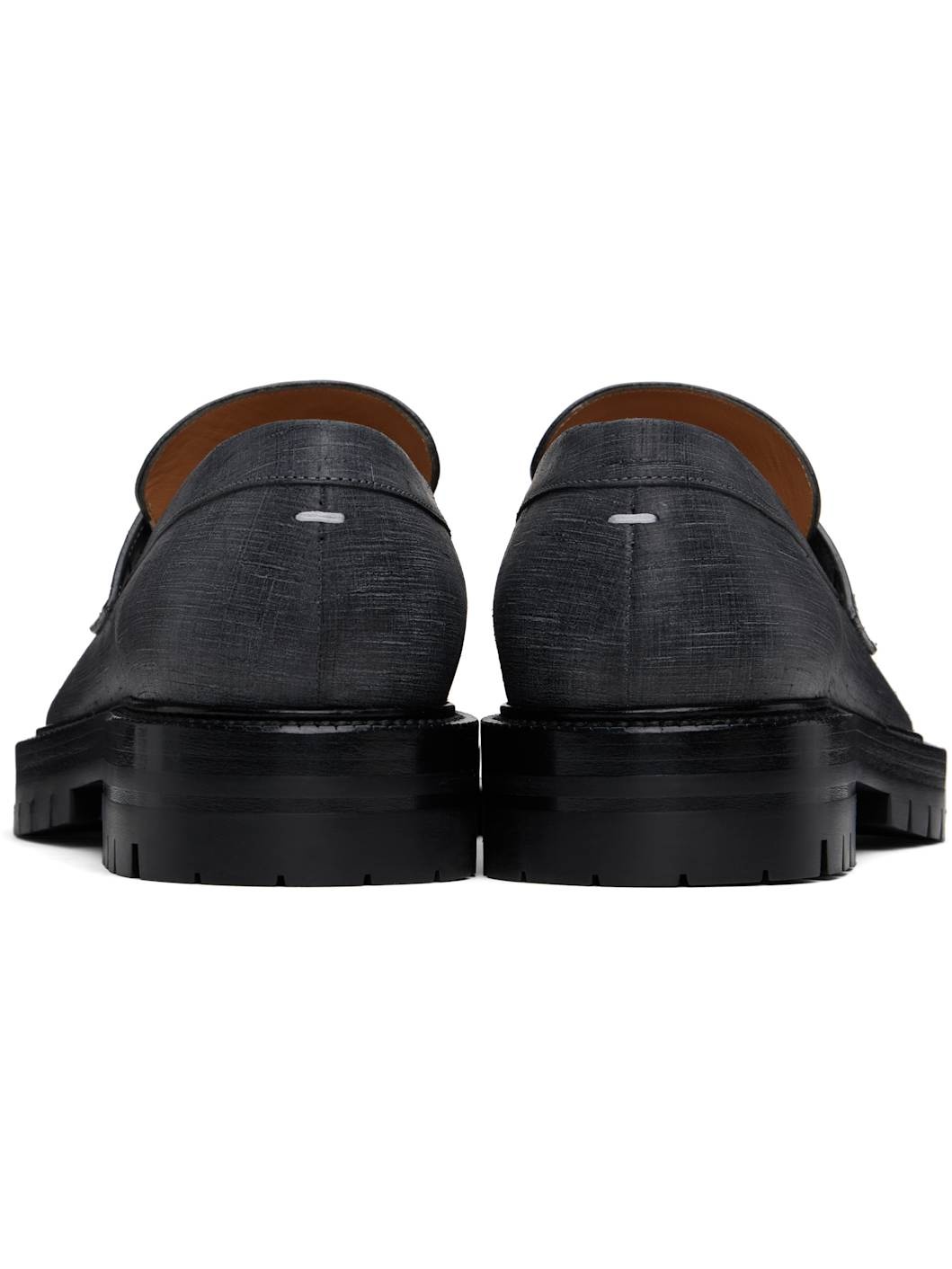 Gray Tabi County Loafers - 2