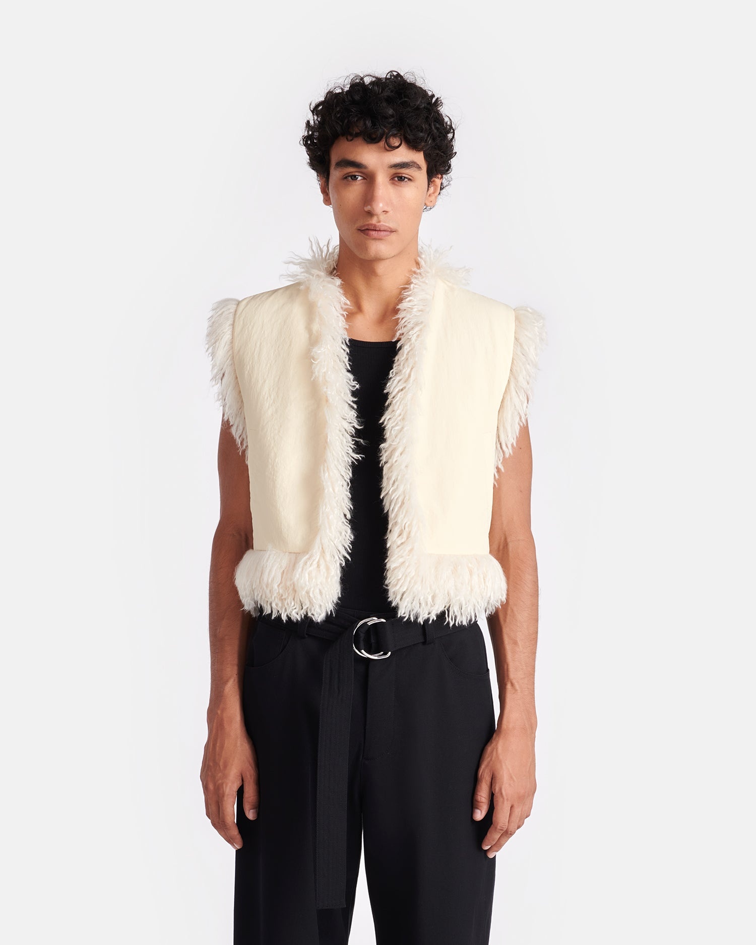 Faux Racka Fur Vest - 11