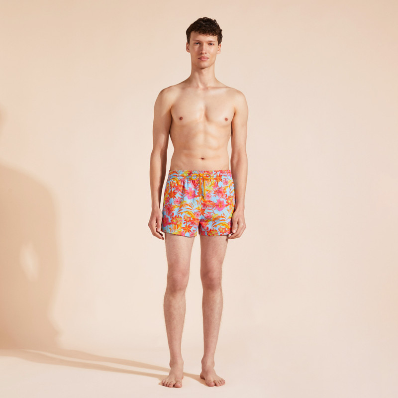 Vilebrequin Men Short Swim Trunks Tahiti Flowers outlook