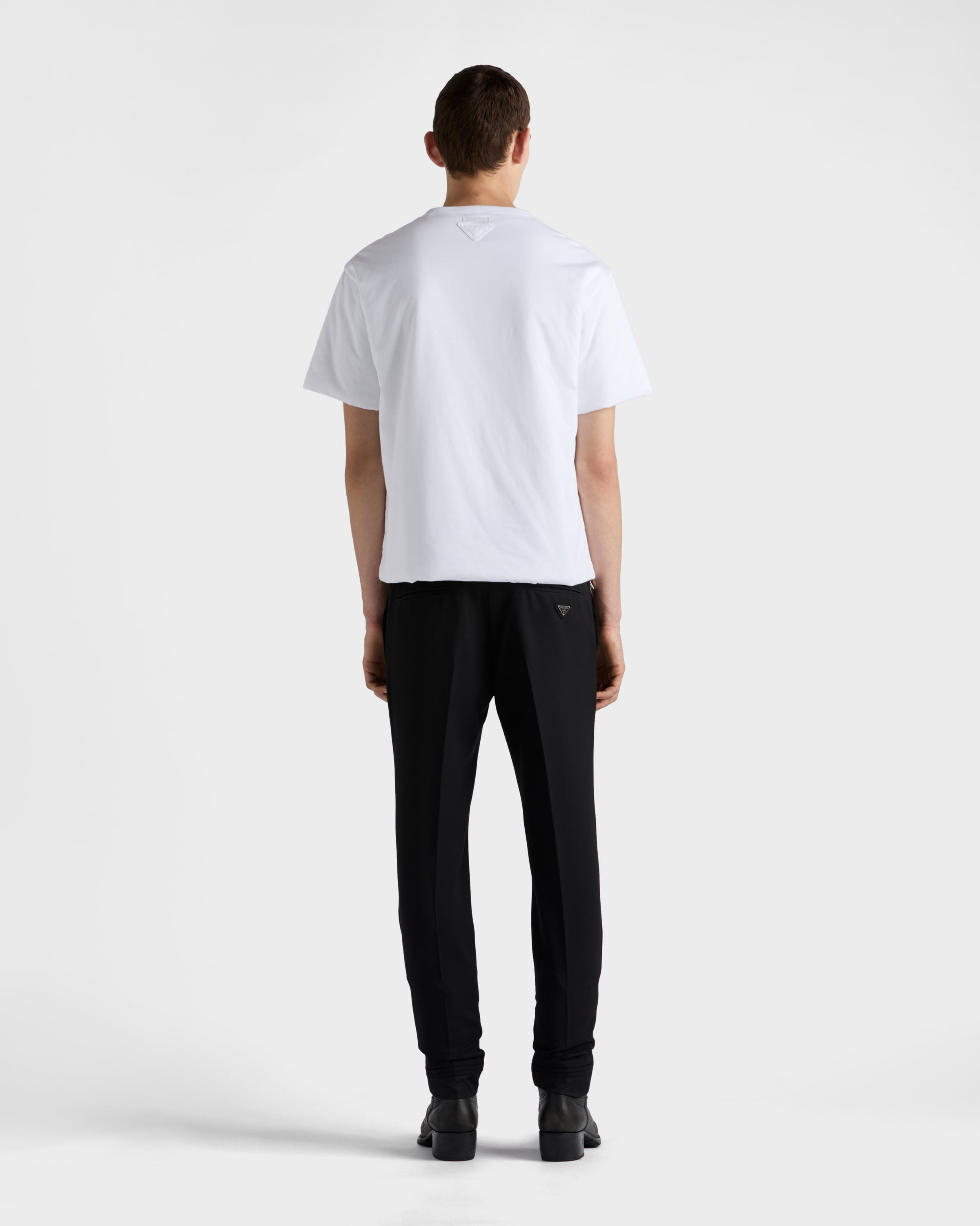 Padded cotton T-shirt - 5