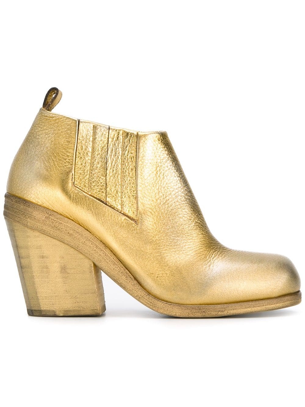 metallic ankle boots - 1