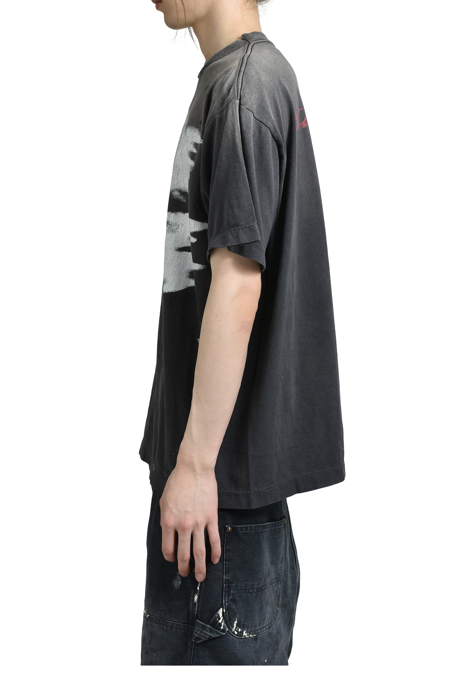 SS TEE/DAMAGED / BLK - 3
