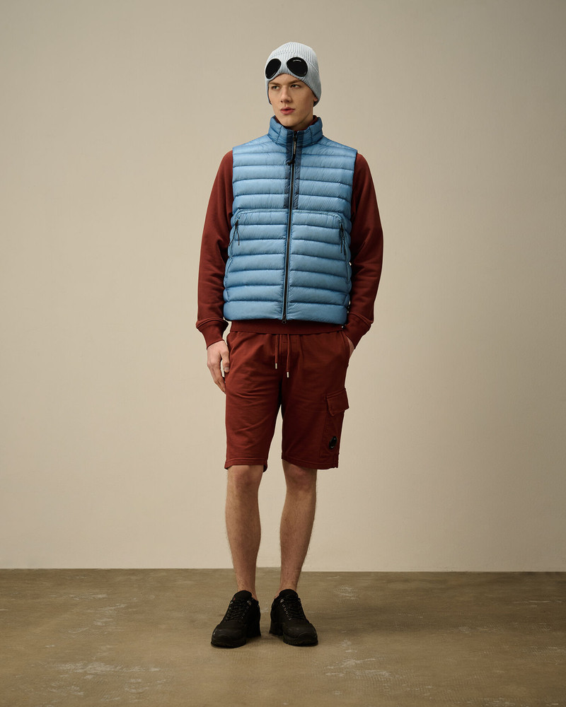 C.P. Company Light Fleece Cargo Lens Shorts outlook