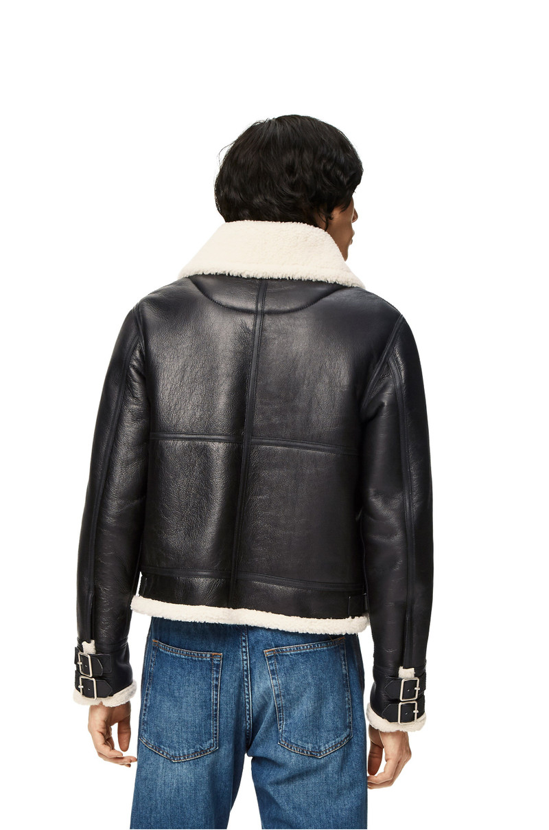 Aviator jacket in shearling 4