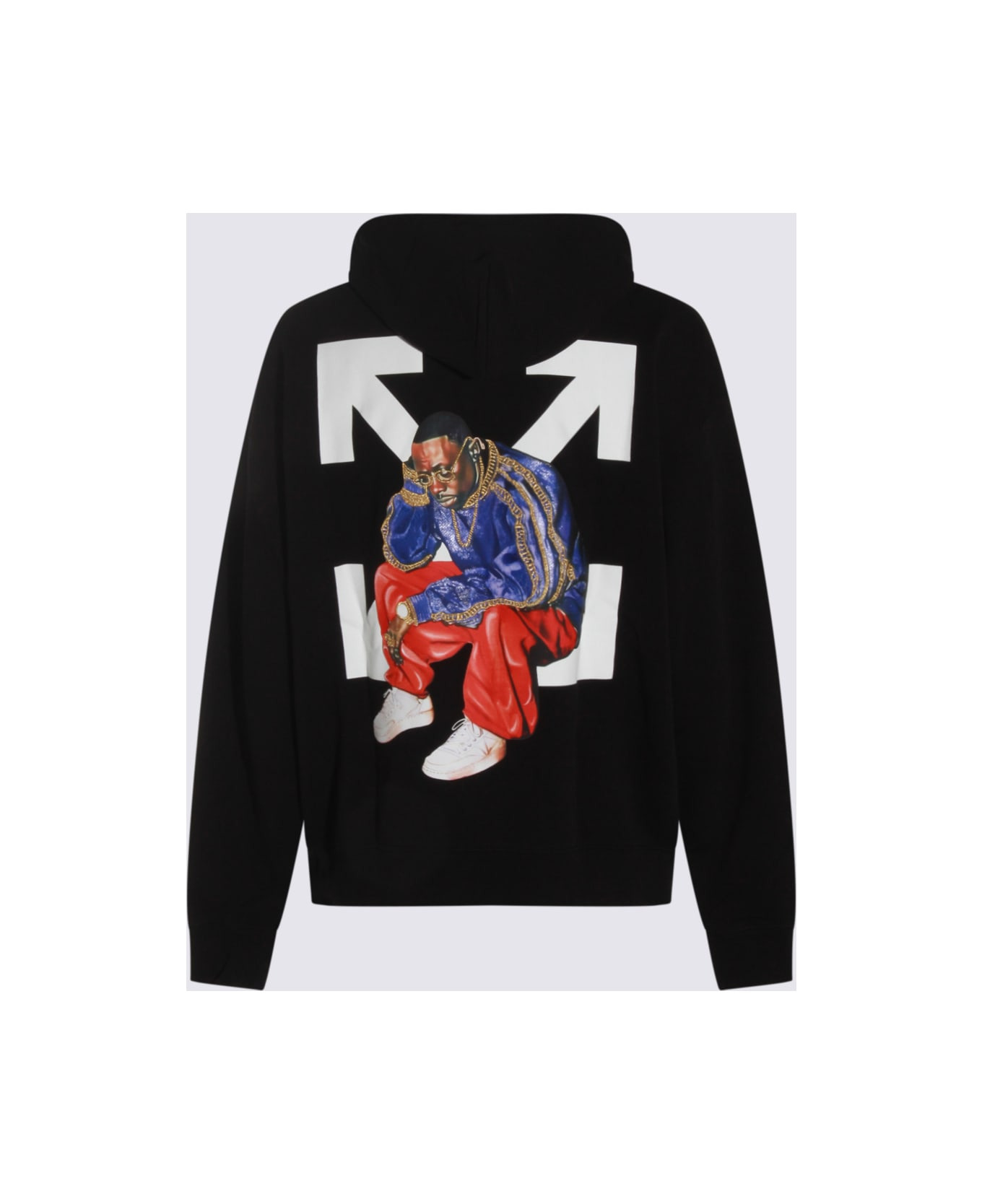 Black Cotton Sweatshirt - 2