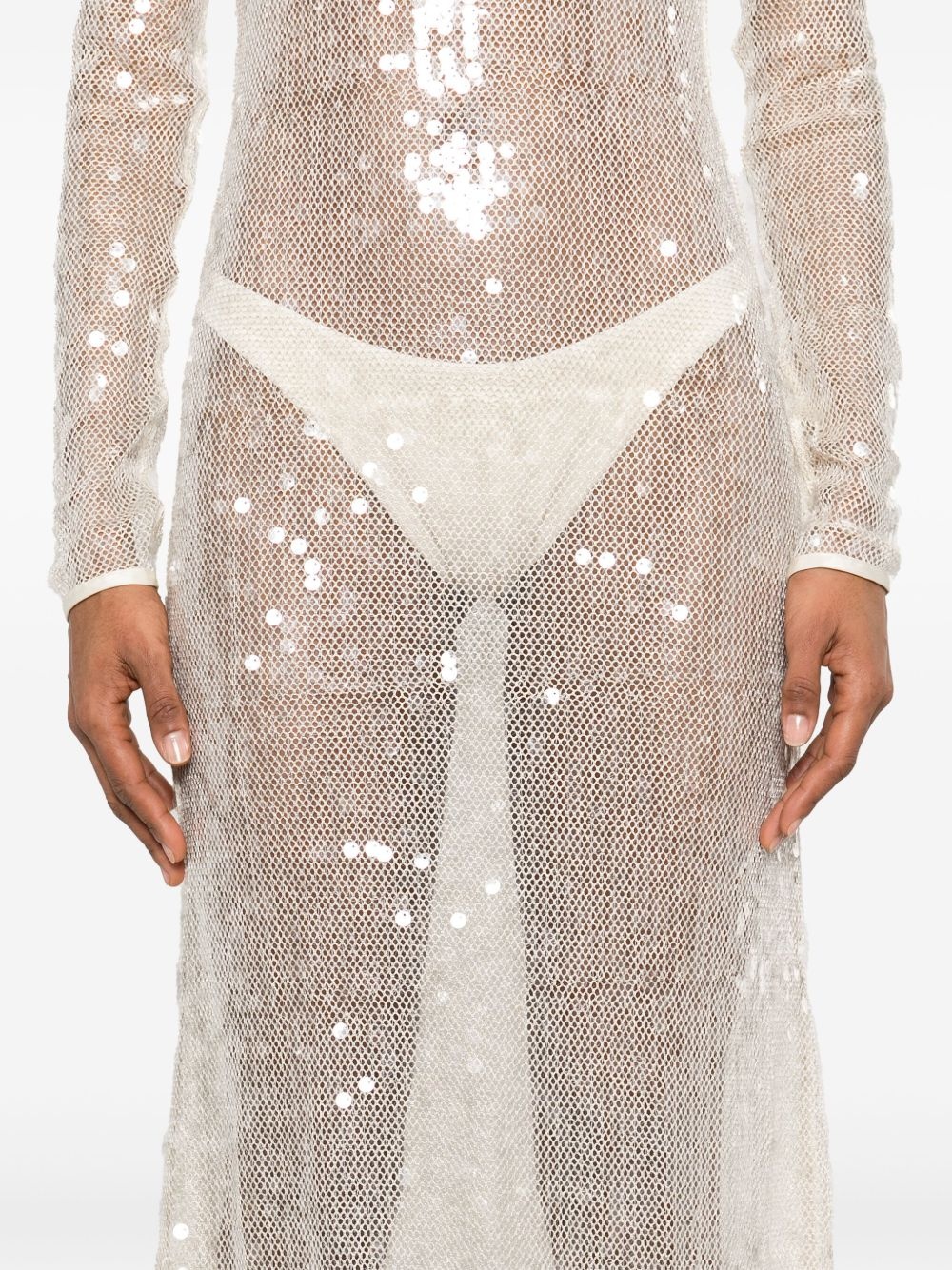 sequinned gown - 5