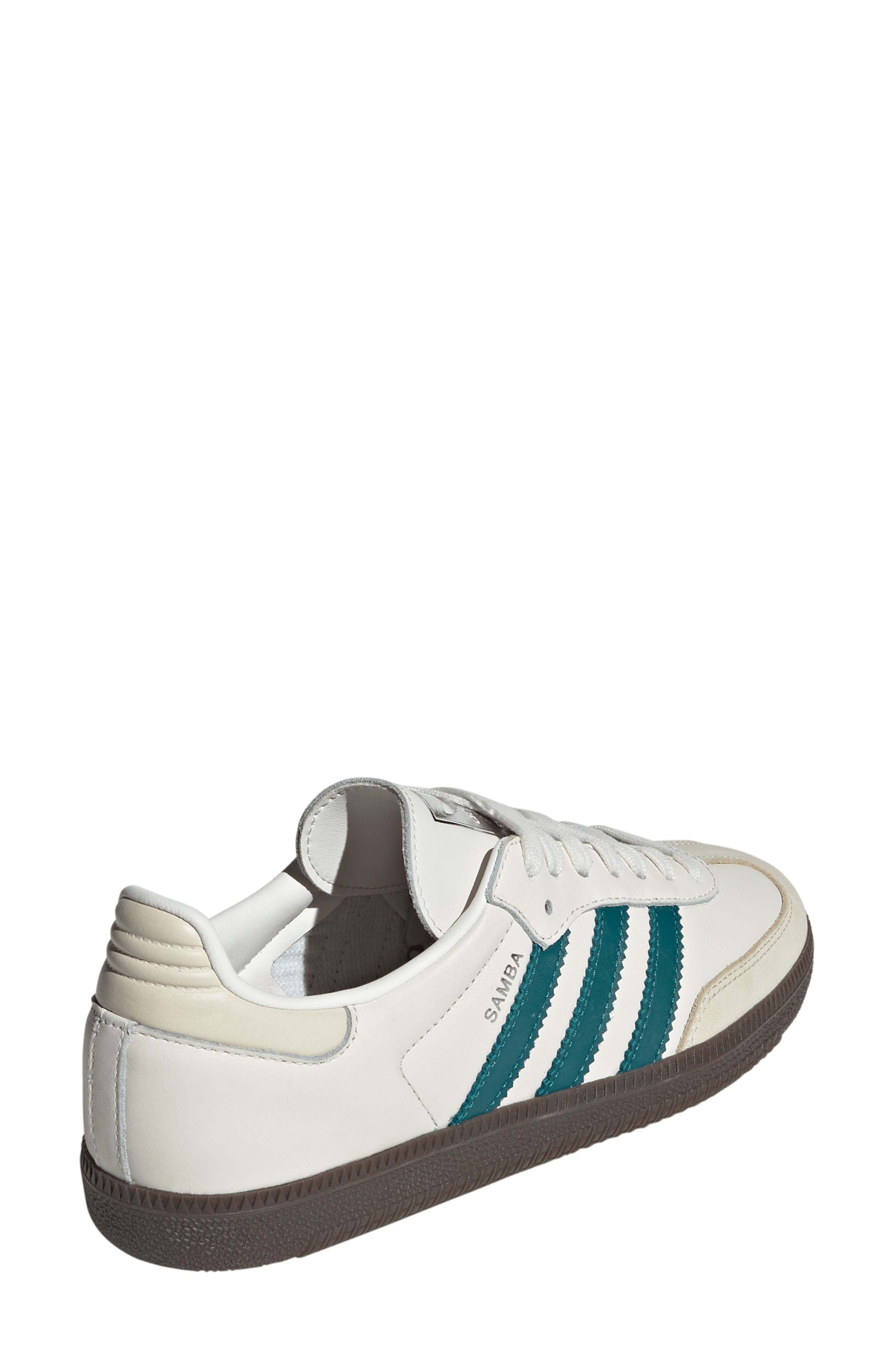 adidas Samba OG Sneaker in Cloud/teal/wonder at Nordstrom - 2