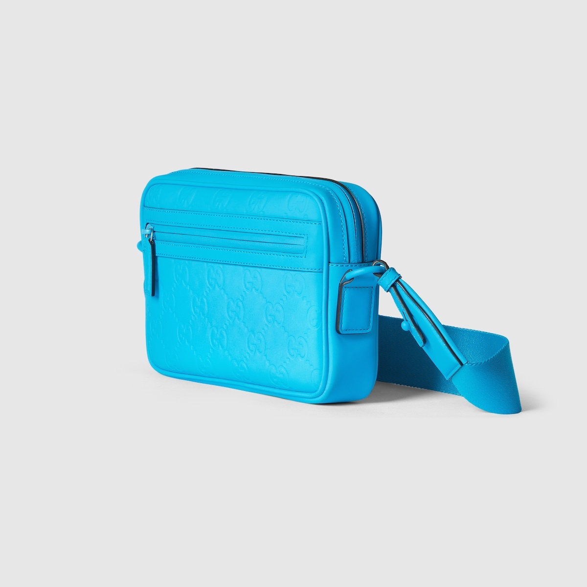 GG rubber-effect crossbody bag - 2