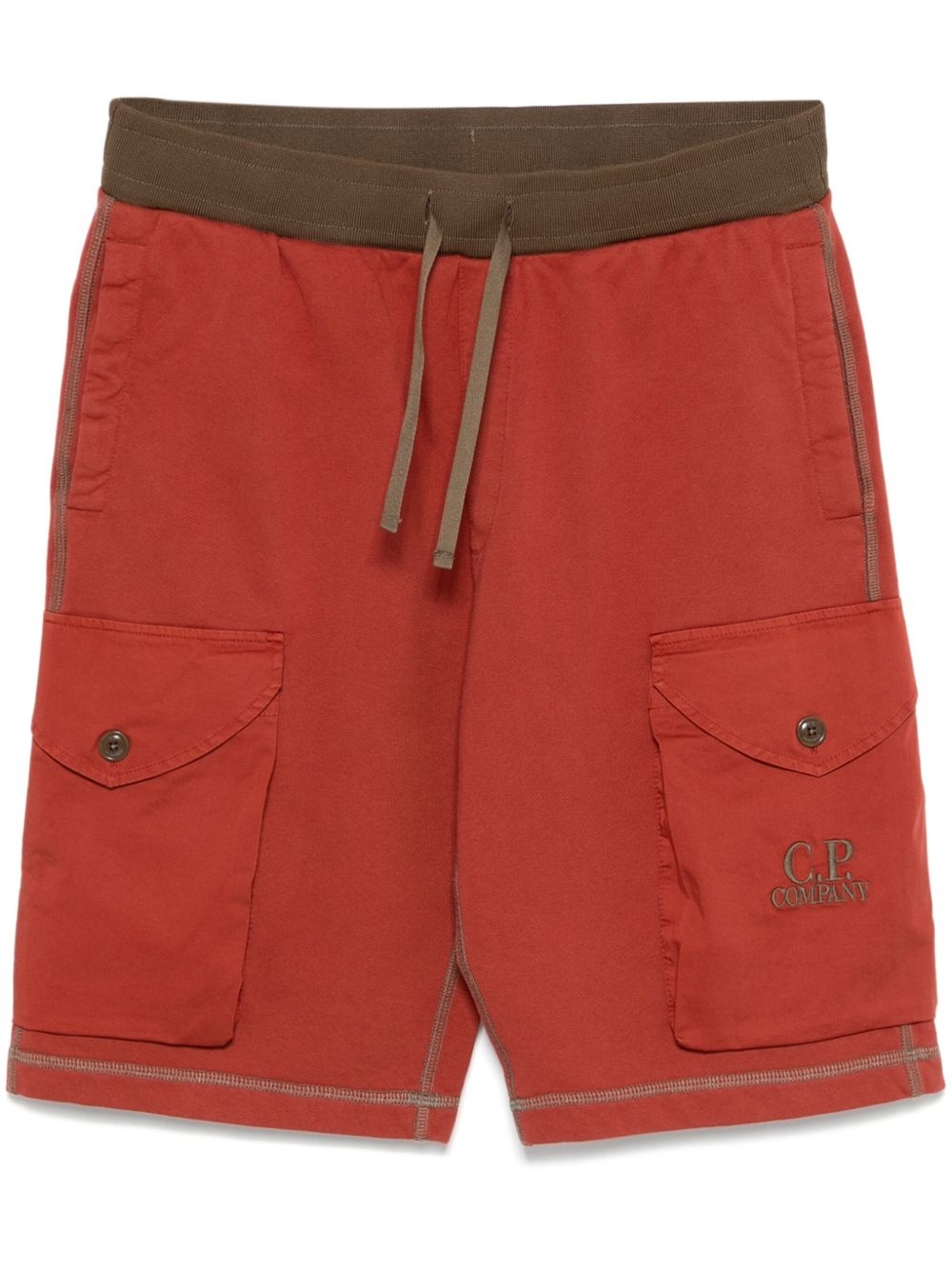 Company Diagonal Fleece cargo shorts farfetch REVERSIBLE