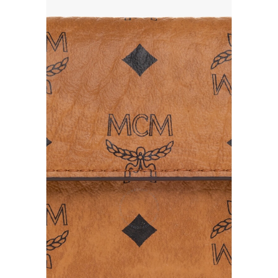 MCM Visetos Mini Aren Card Holder - 3