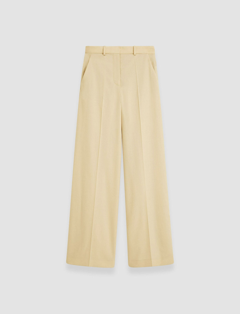 Light Wool Flannel Alana Trousers 1