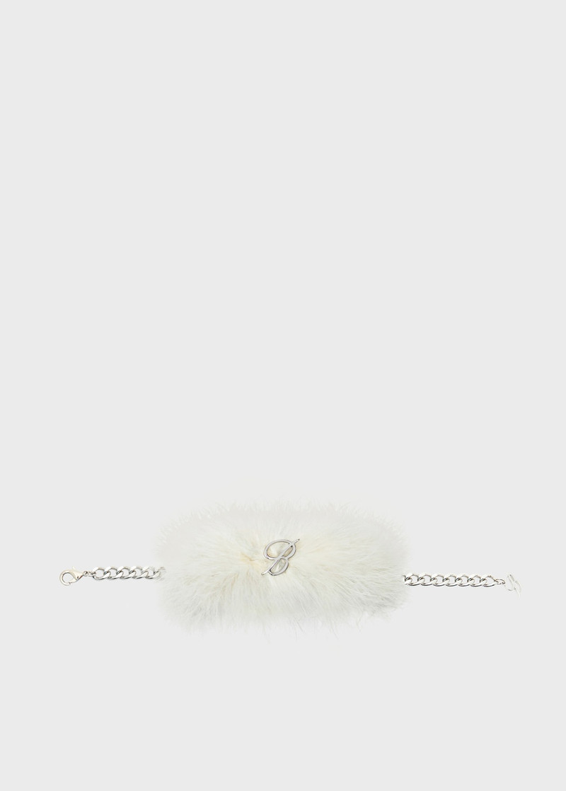 Blumarine CHOKER WITH MARABOU FEATHERS outlook