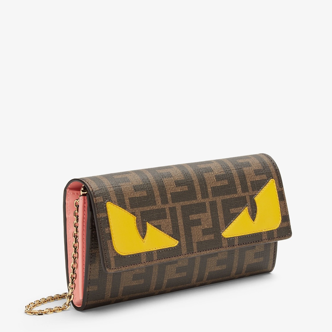 Fendi Continental Wallet With Chain - 2