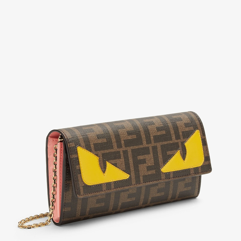 FENDI Fendi Continental Wallet With Chain outlook