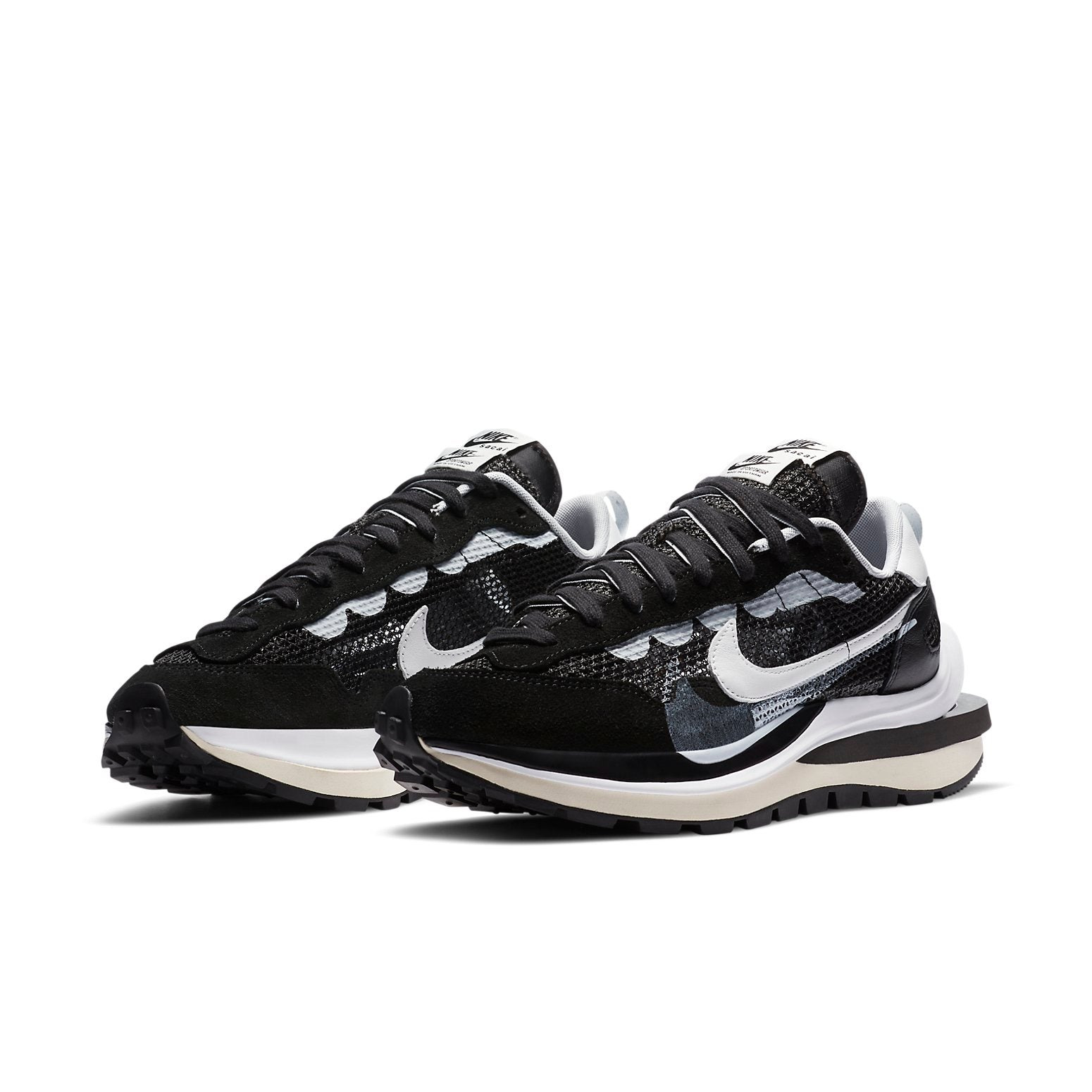 Nike sacai x VaporWaffle 'Black White' CV1363-001 - 3