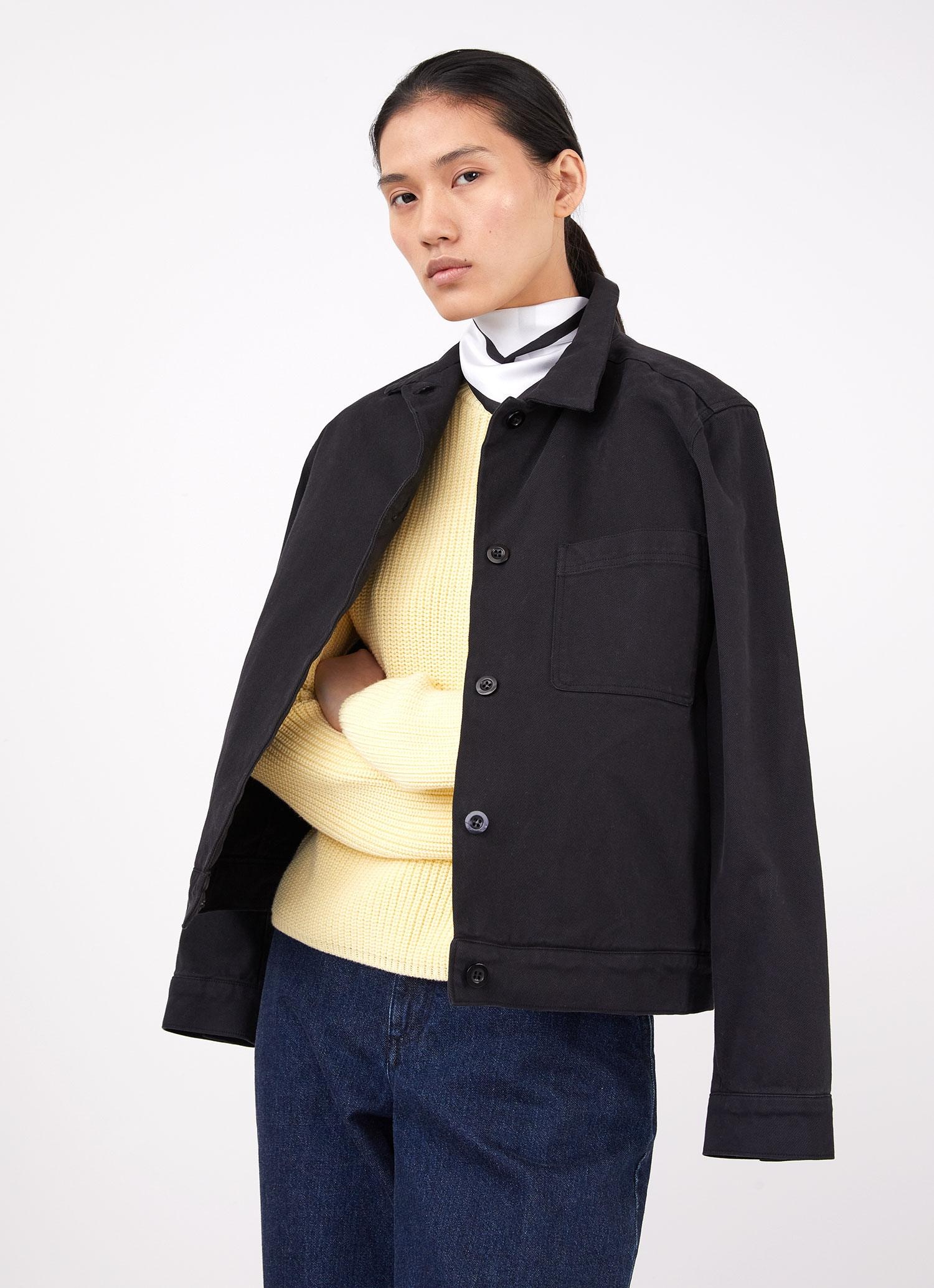 Cotton Boxy Crew Neck Jumper - 3