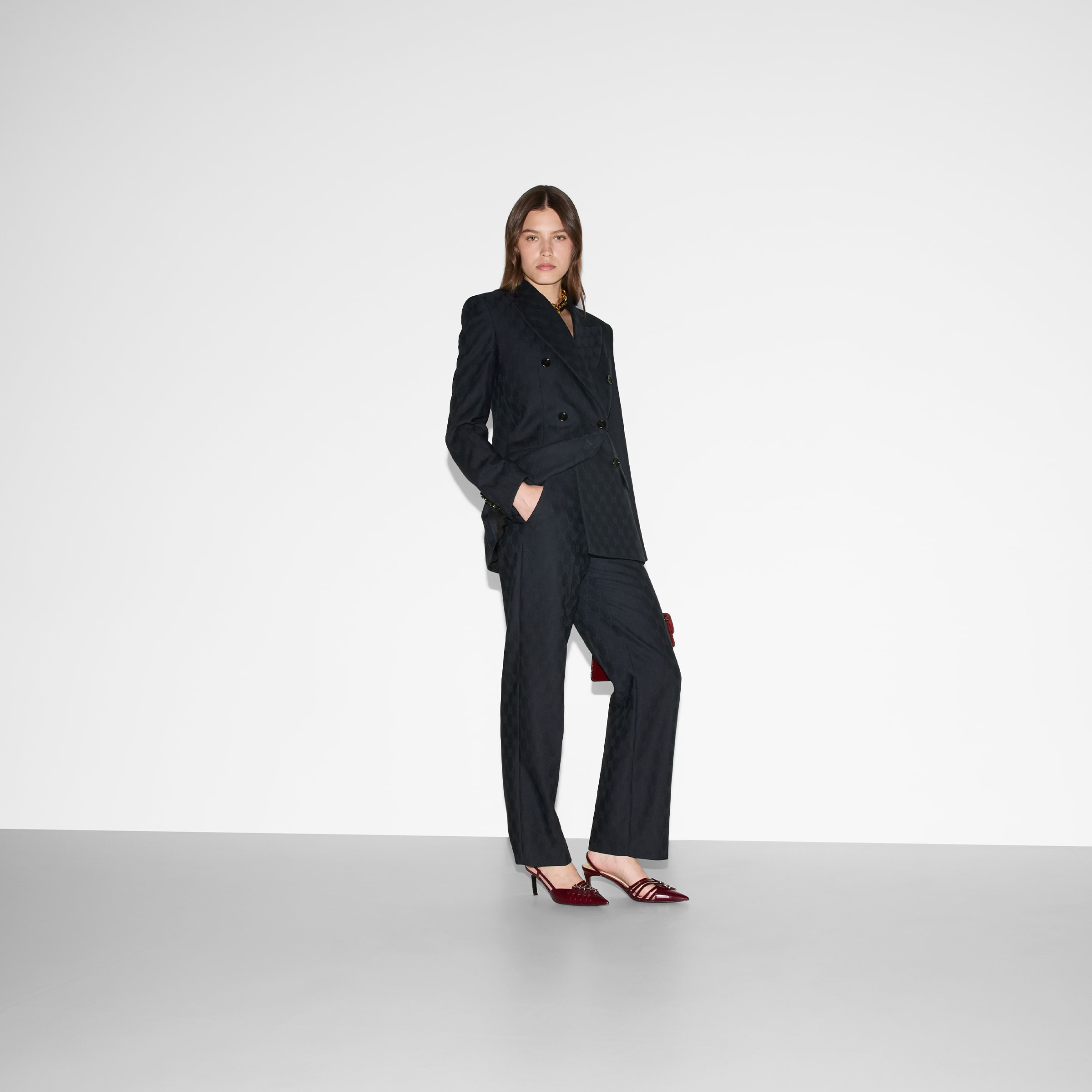 GG wool pant - 6
