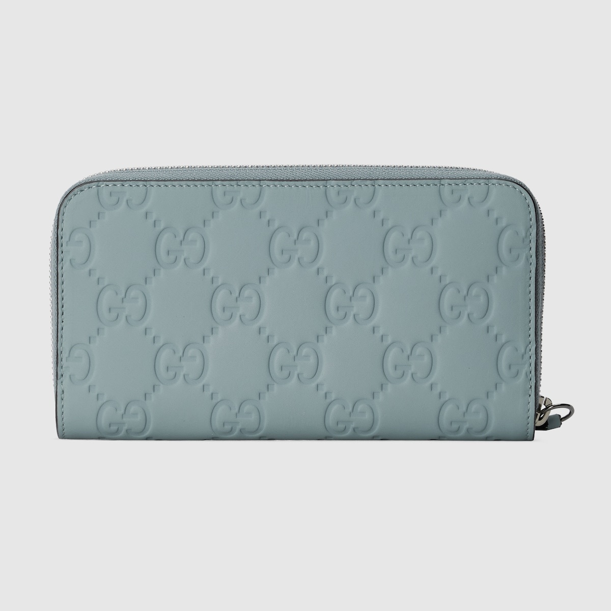 GG rubber-effect zip around wallet - 4