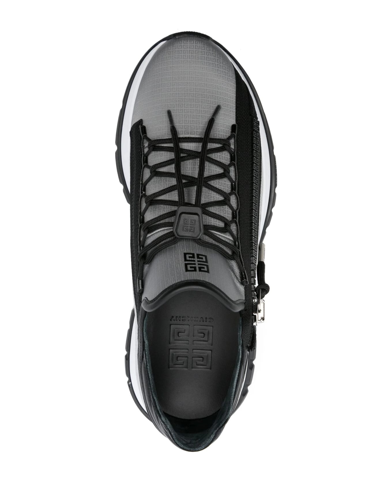 Specter Running Sneakers In Black 4g Nylon With Zip - 4