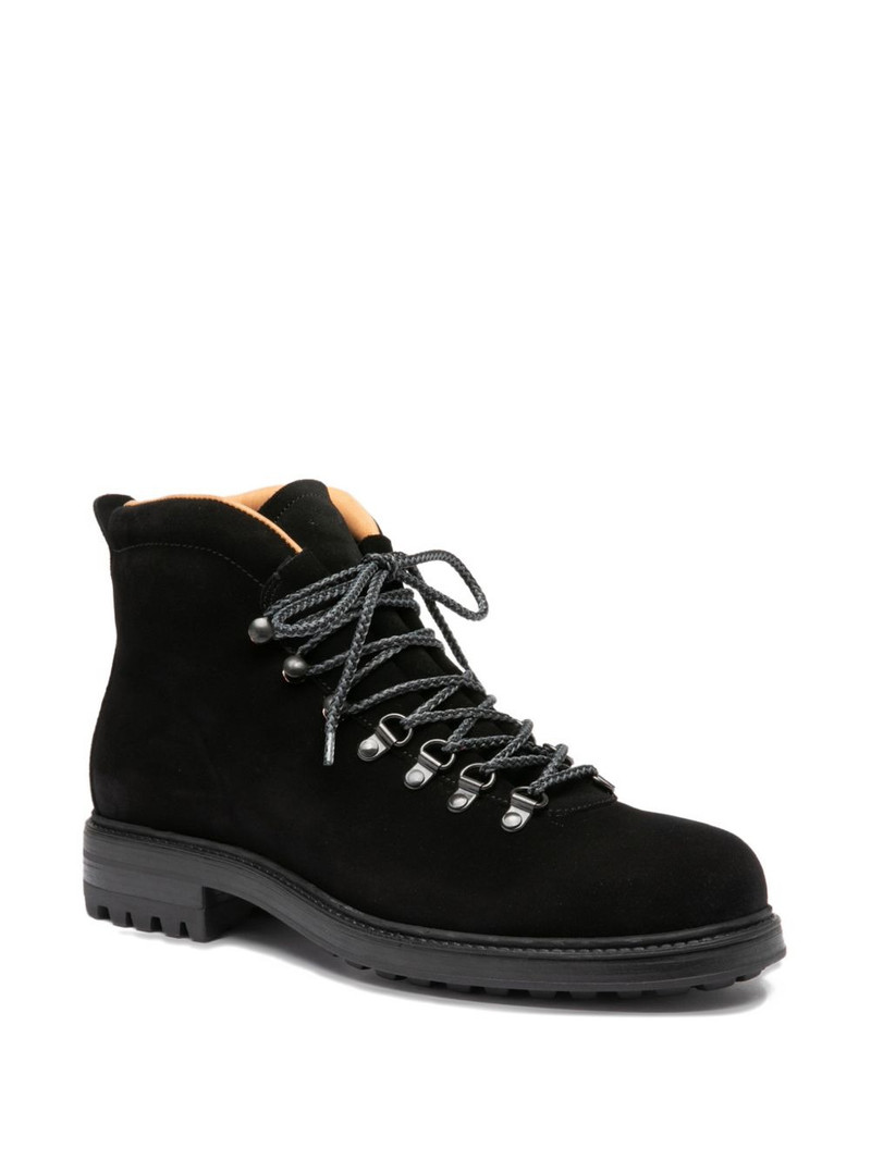 OFFICINE CREATIVE lace-up fastening leather boots outlook