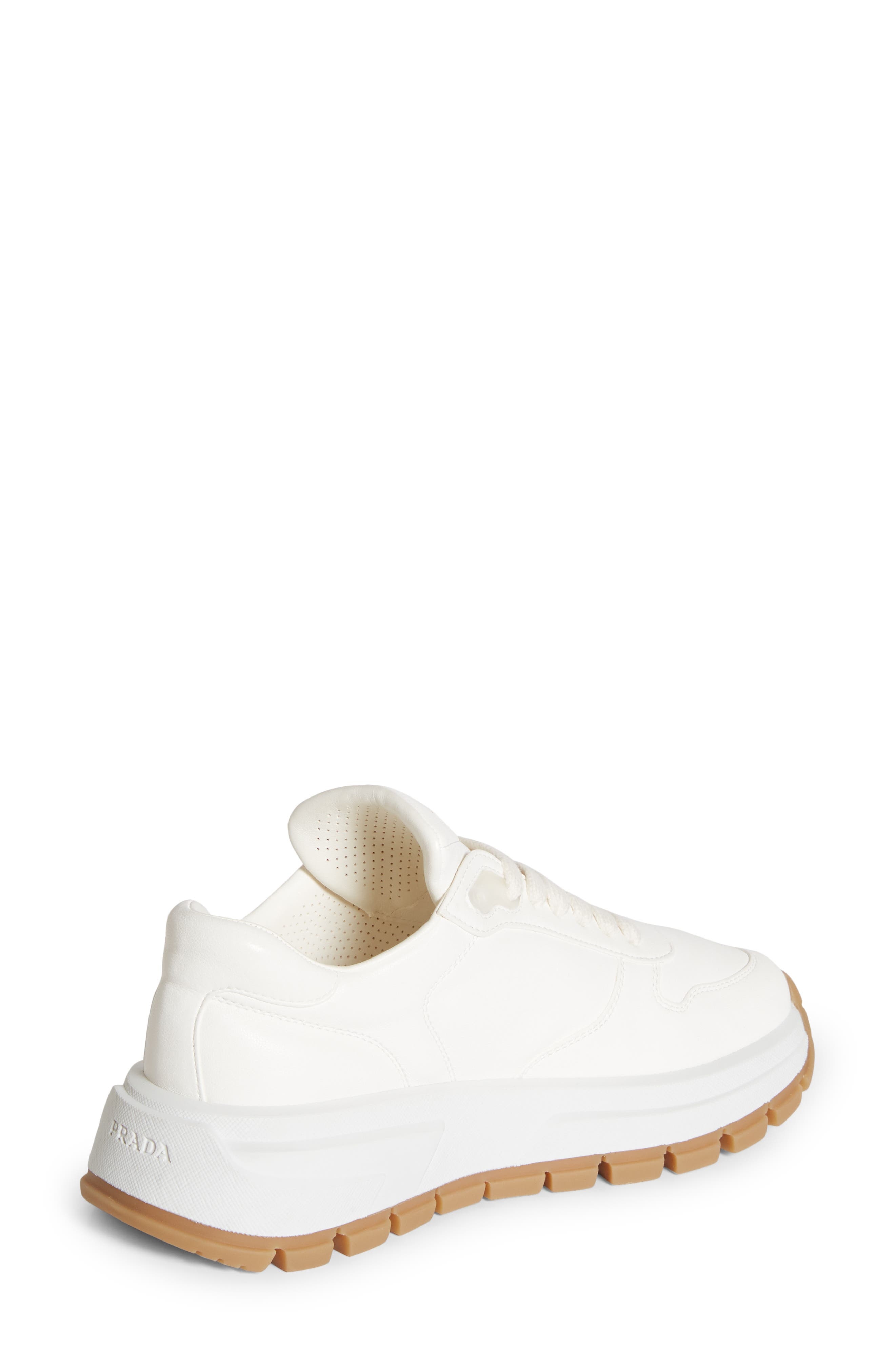 Triangle Logo Lace-Up Sneaker - 2