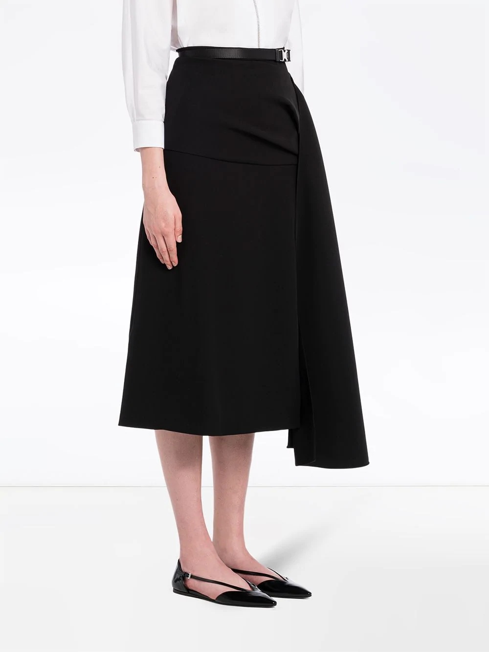 asymmetric A-line skirt - 3