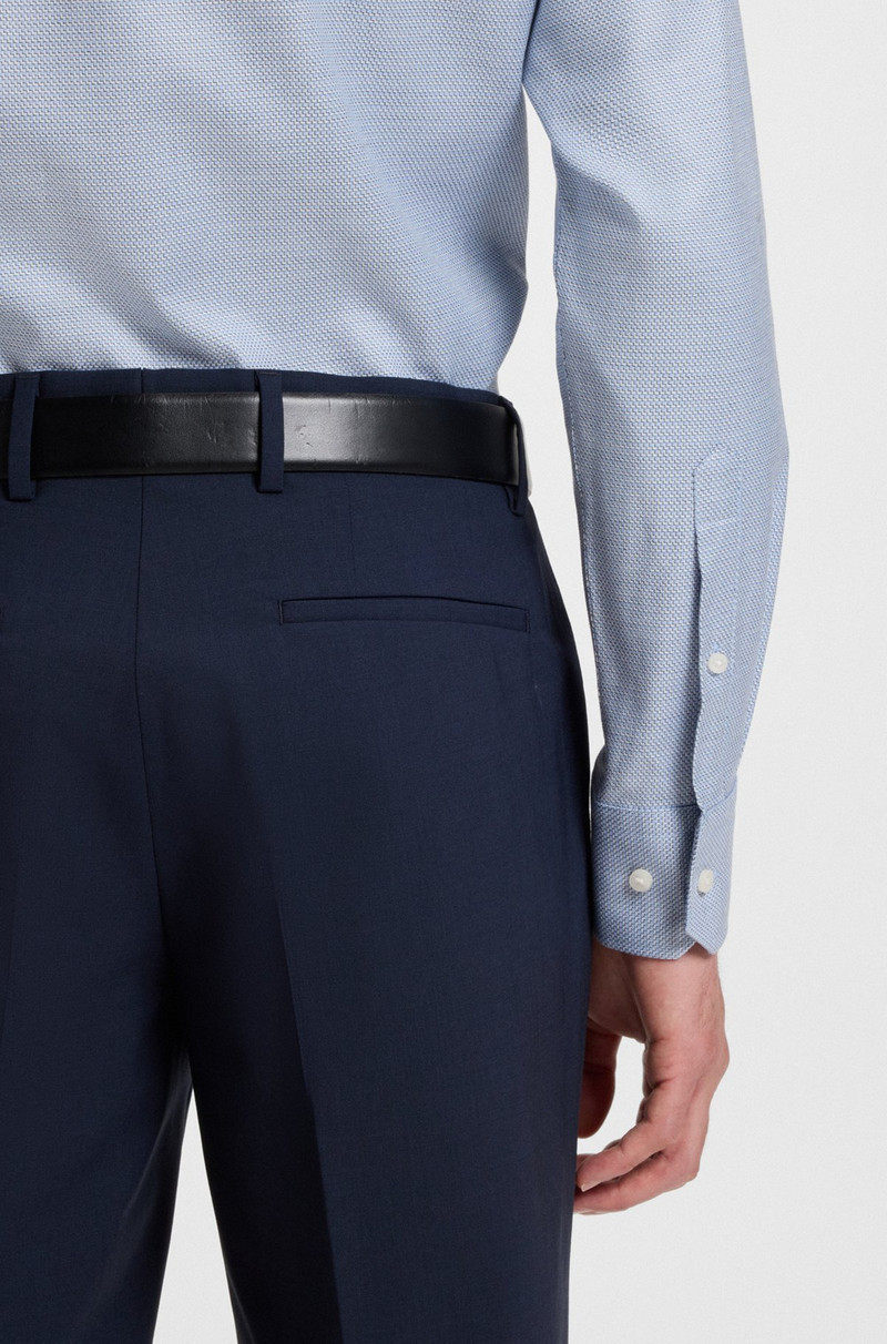 PRINTED REGULAR-FIT SHIRT IN COTTON TWILL 6