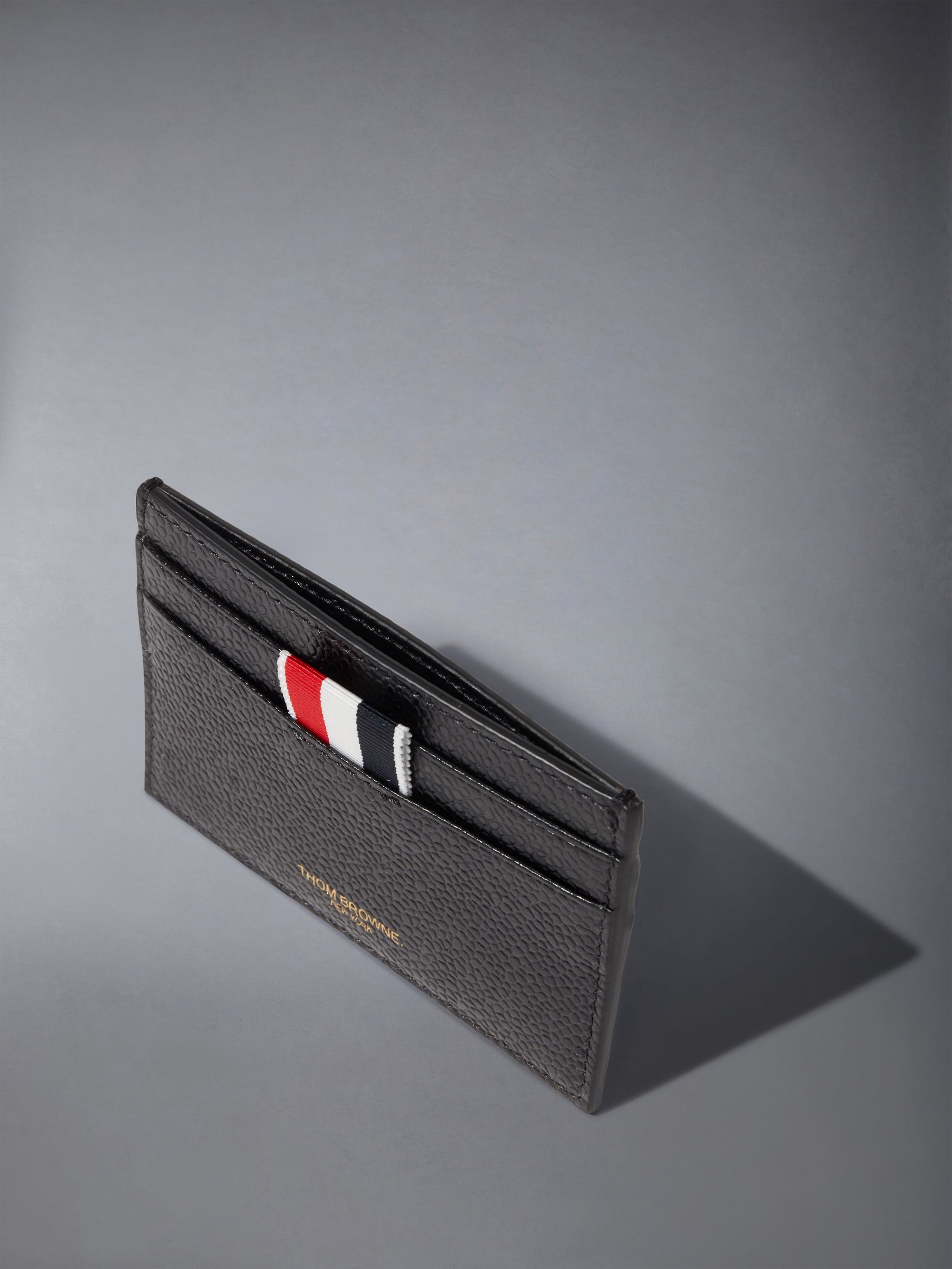 PEBBLE GRAIN DOUBLE SIDE CARD HOLDER - 3