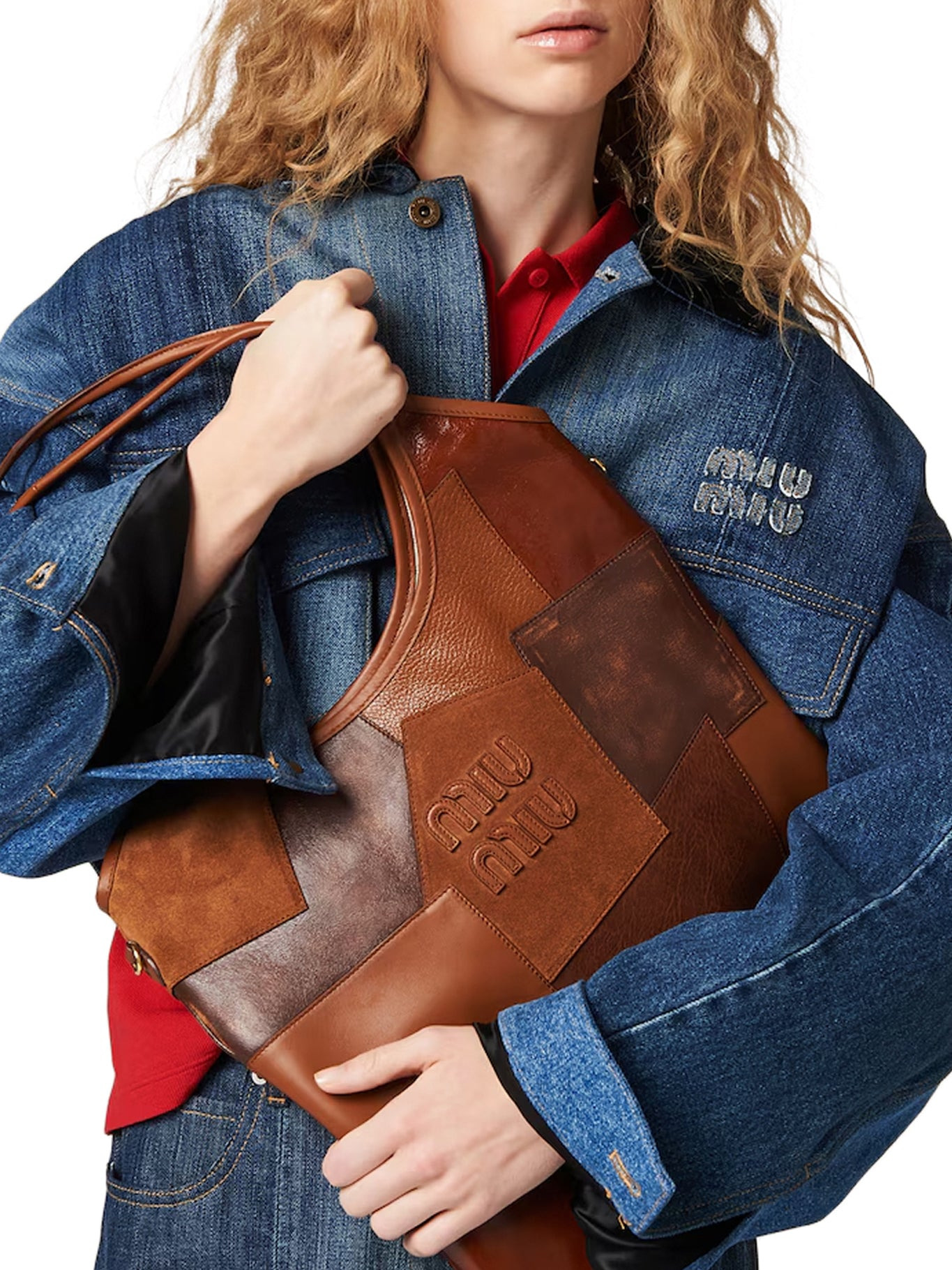 IVY PATCH LEATHER BAG - 3