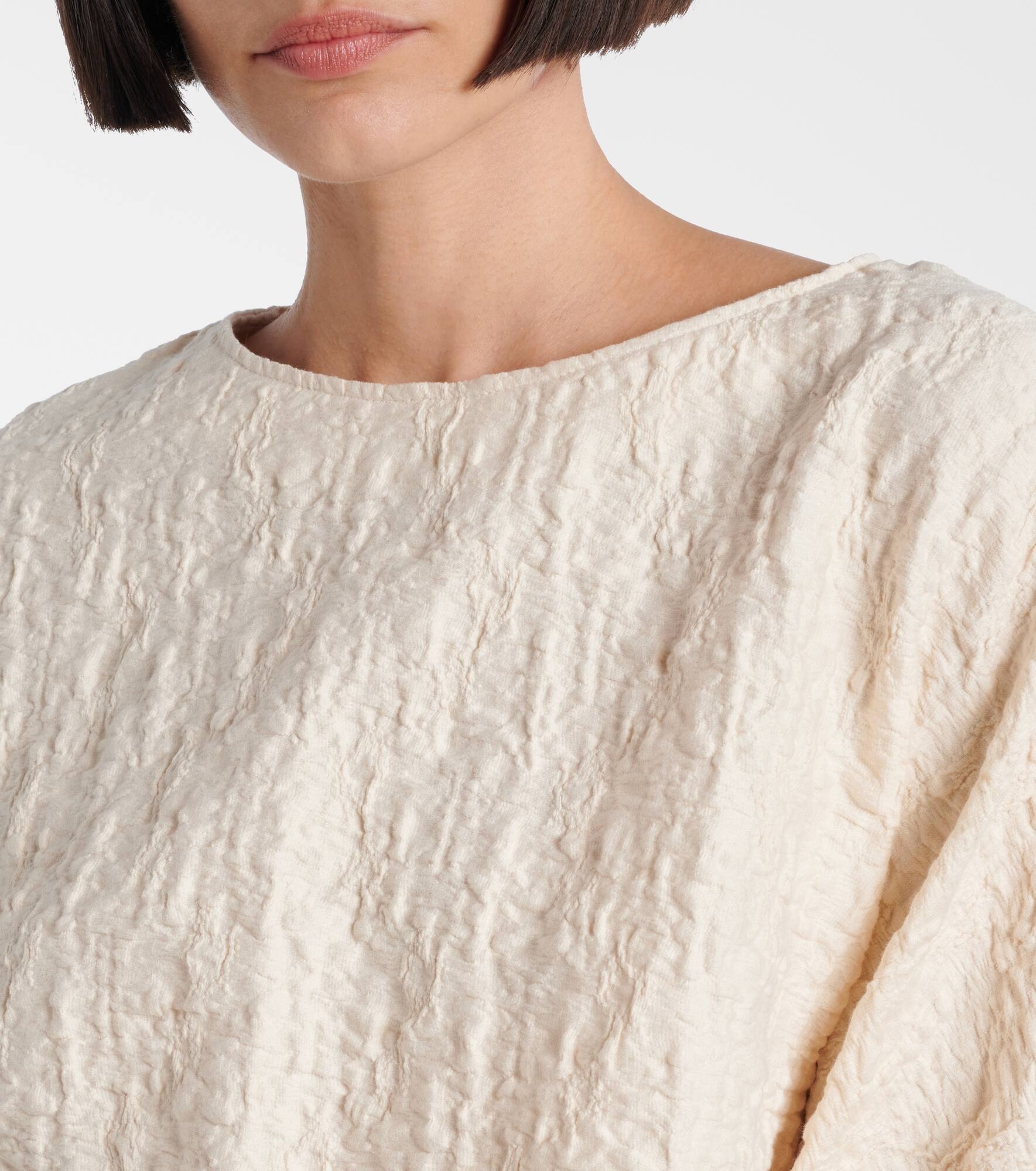 Pepaia cotton-blend jersey top - 4