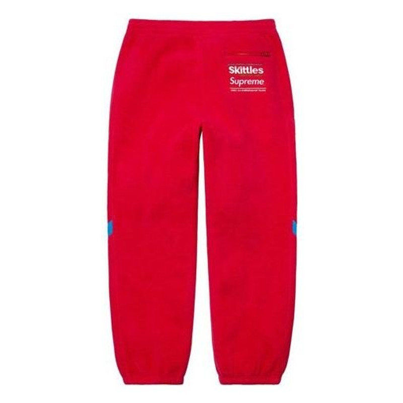Supreme Supreme x Skittles x Polartec Pants 'Red White' SUP-FW21-326 outlook