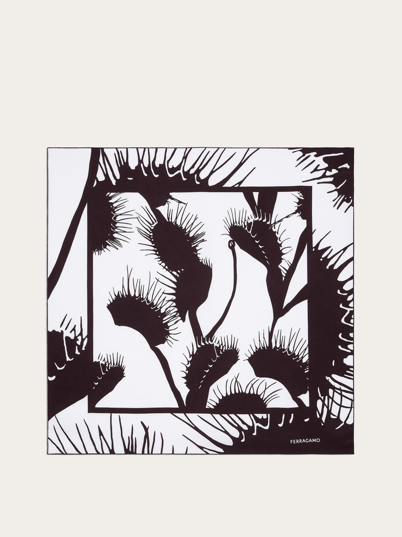 Venus print silk foulard 1