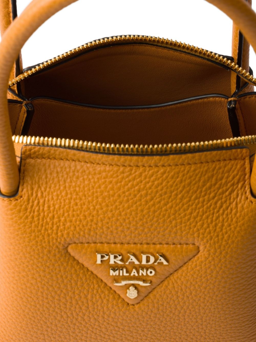 mini leather tote bag - 5