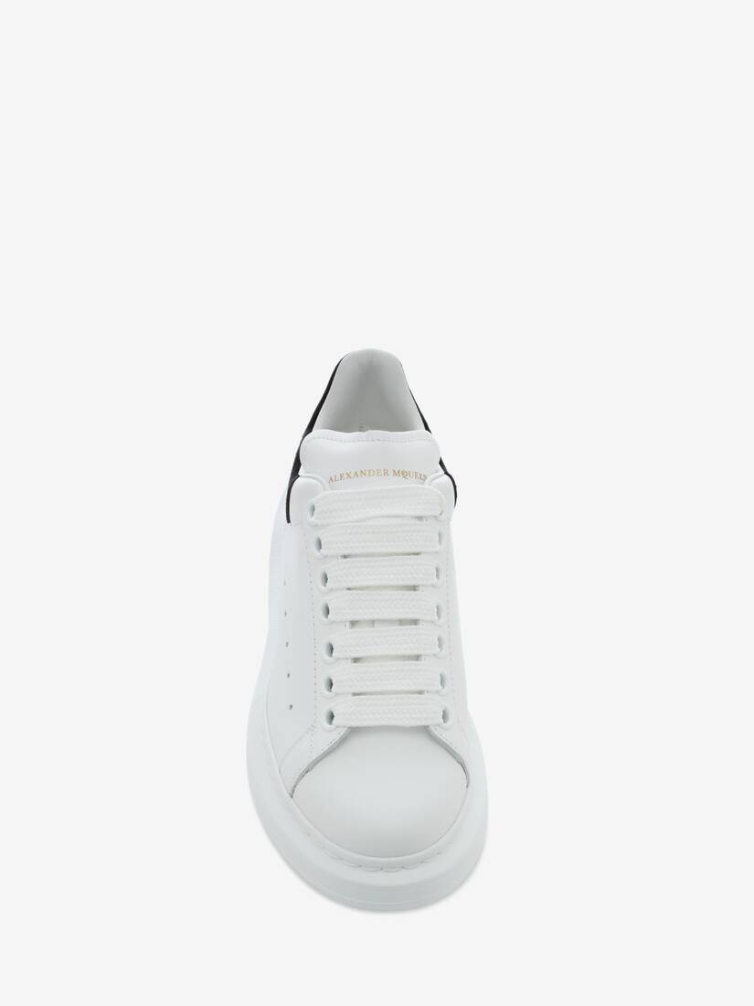 Women's Oversized Sneaker in White/black - 4